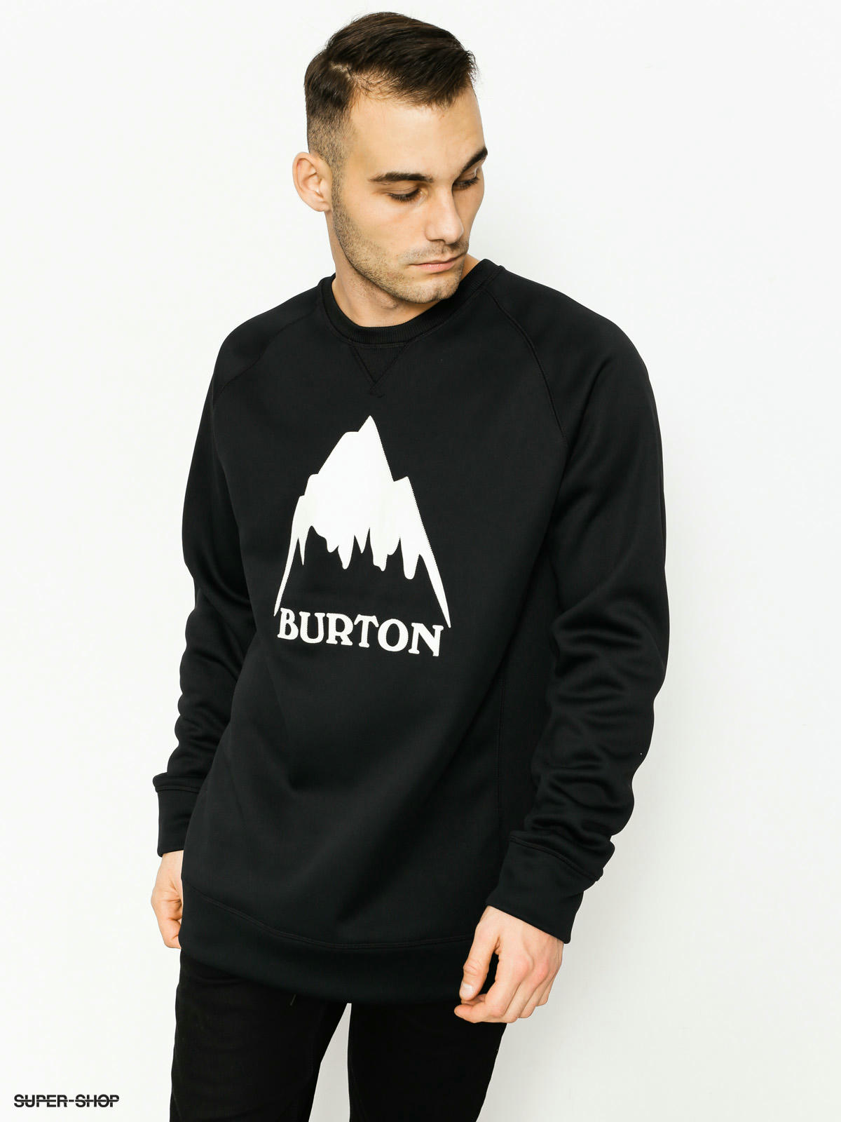 Burton Sweatshirt Bonded Crew true black