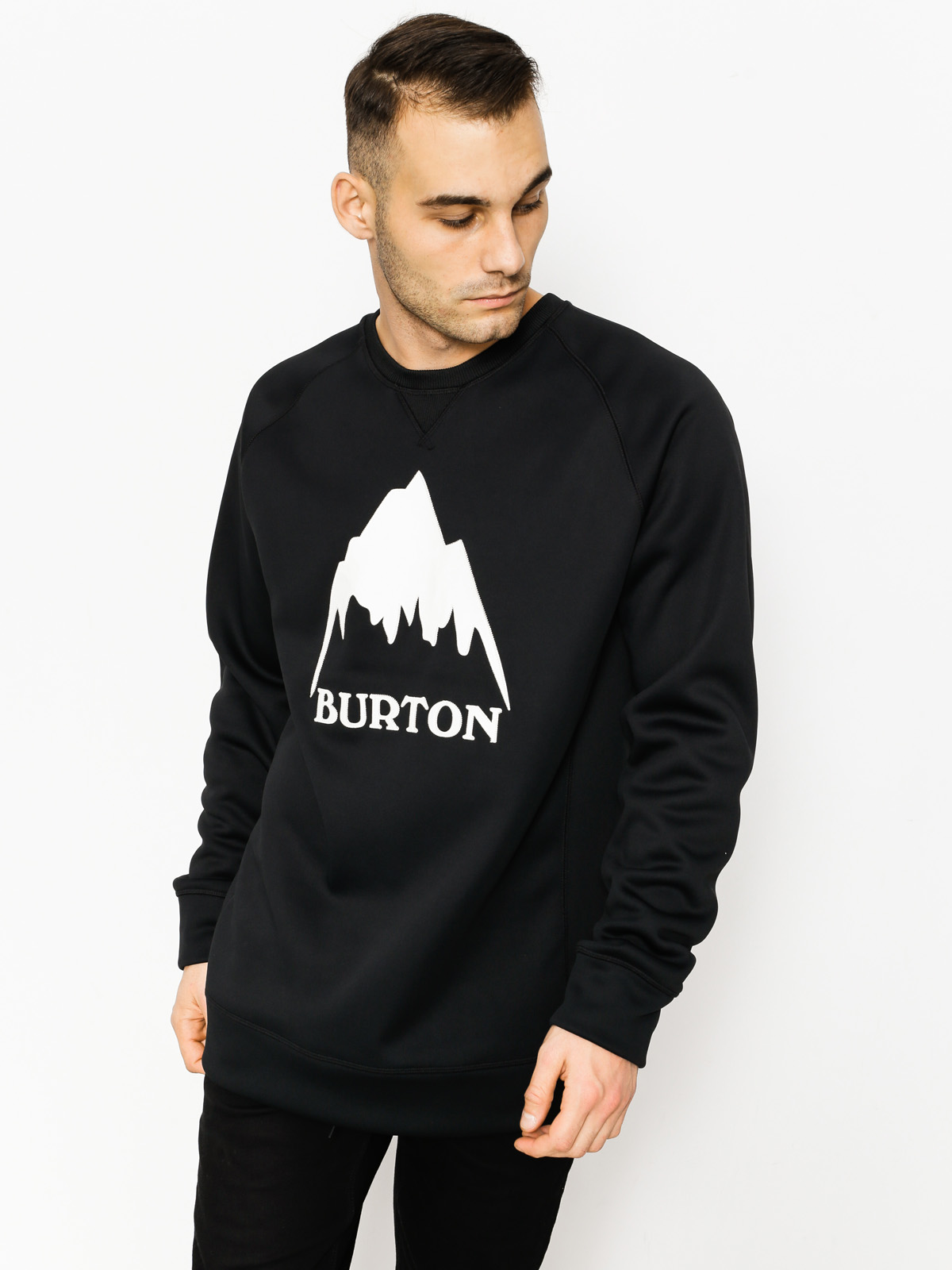 Mens Burton Sweatshirt Bonded Crew (true black)