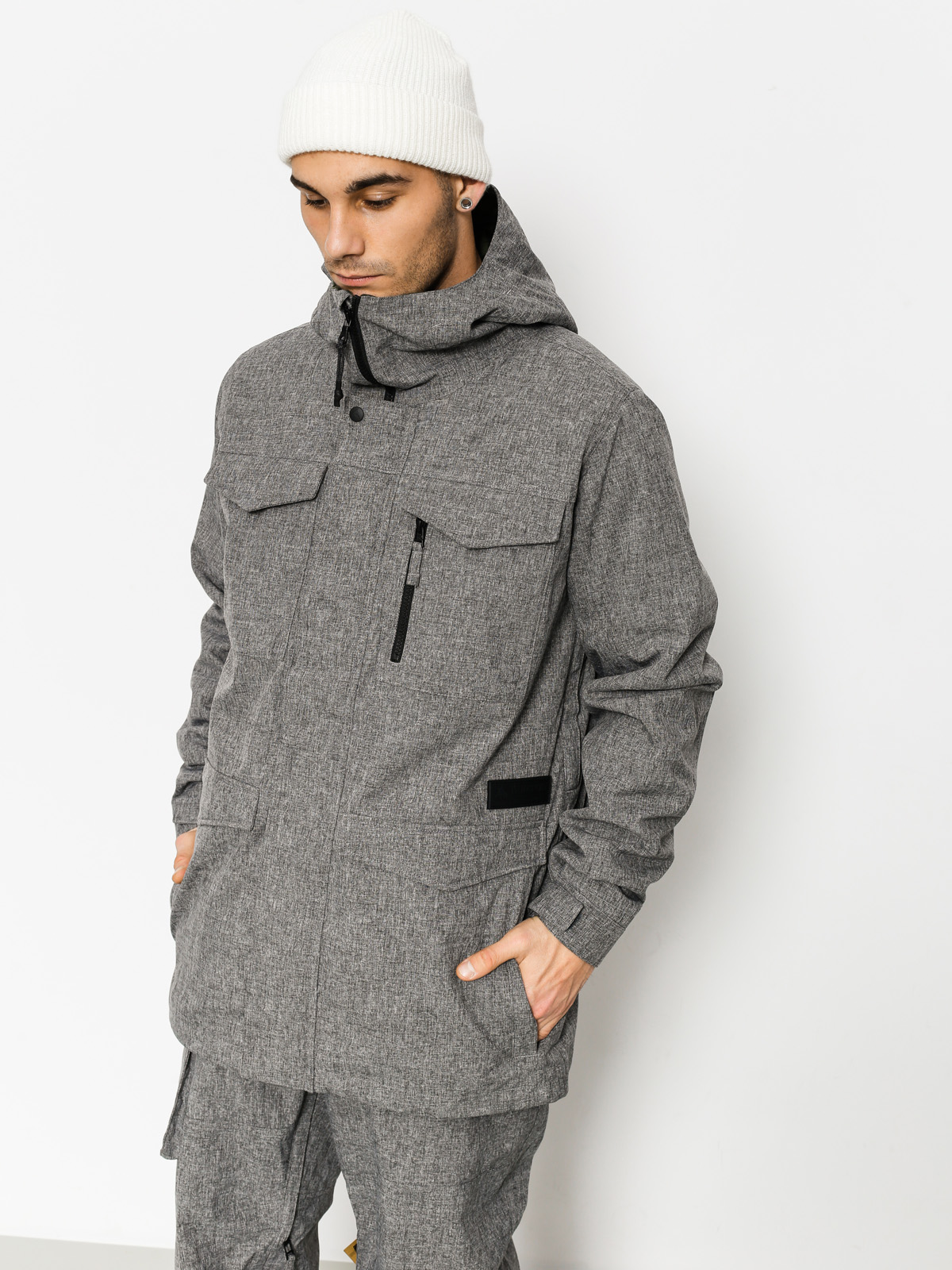 Burton Snowboard jacket Covert - grey (bog heather)