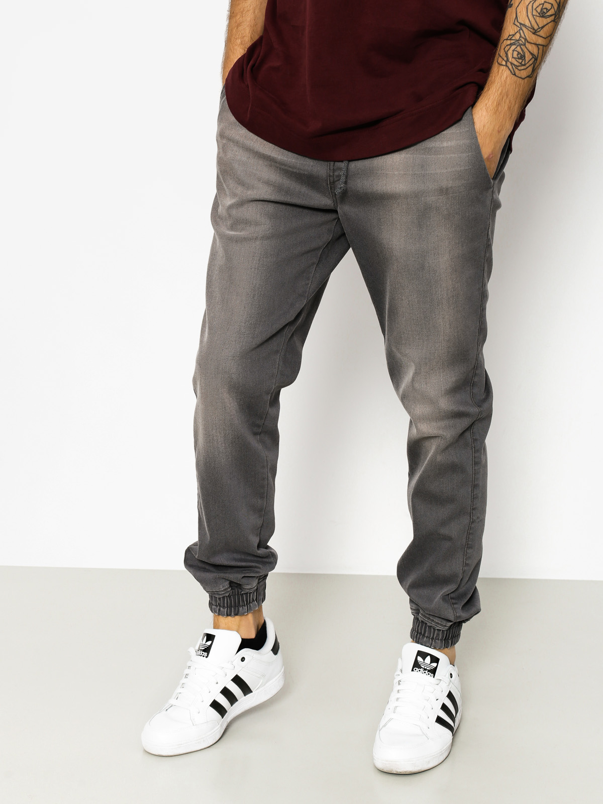 Diamante Wear Pants Rm Classic Jogger (washed grey)