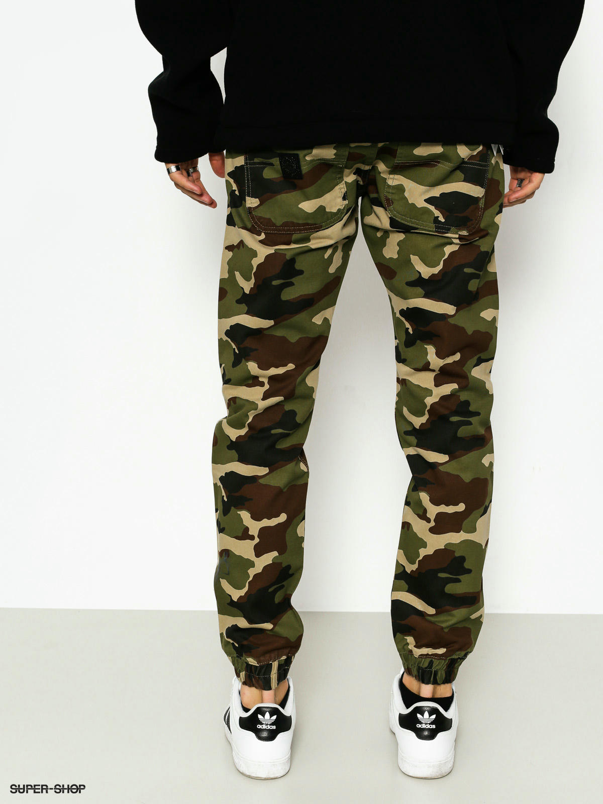 woodland camo joggers