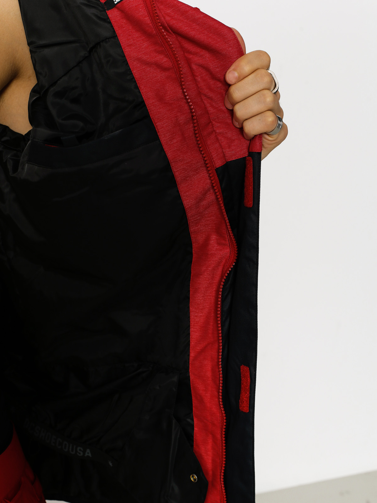 Mens DC Snowboard jacket Merchant (chili pepper)