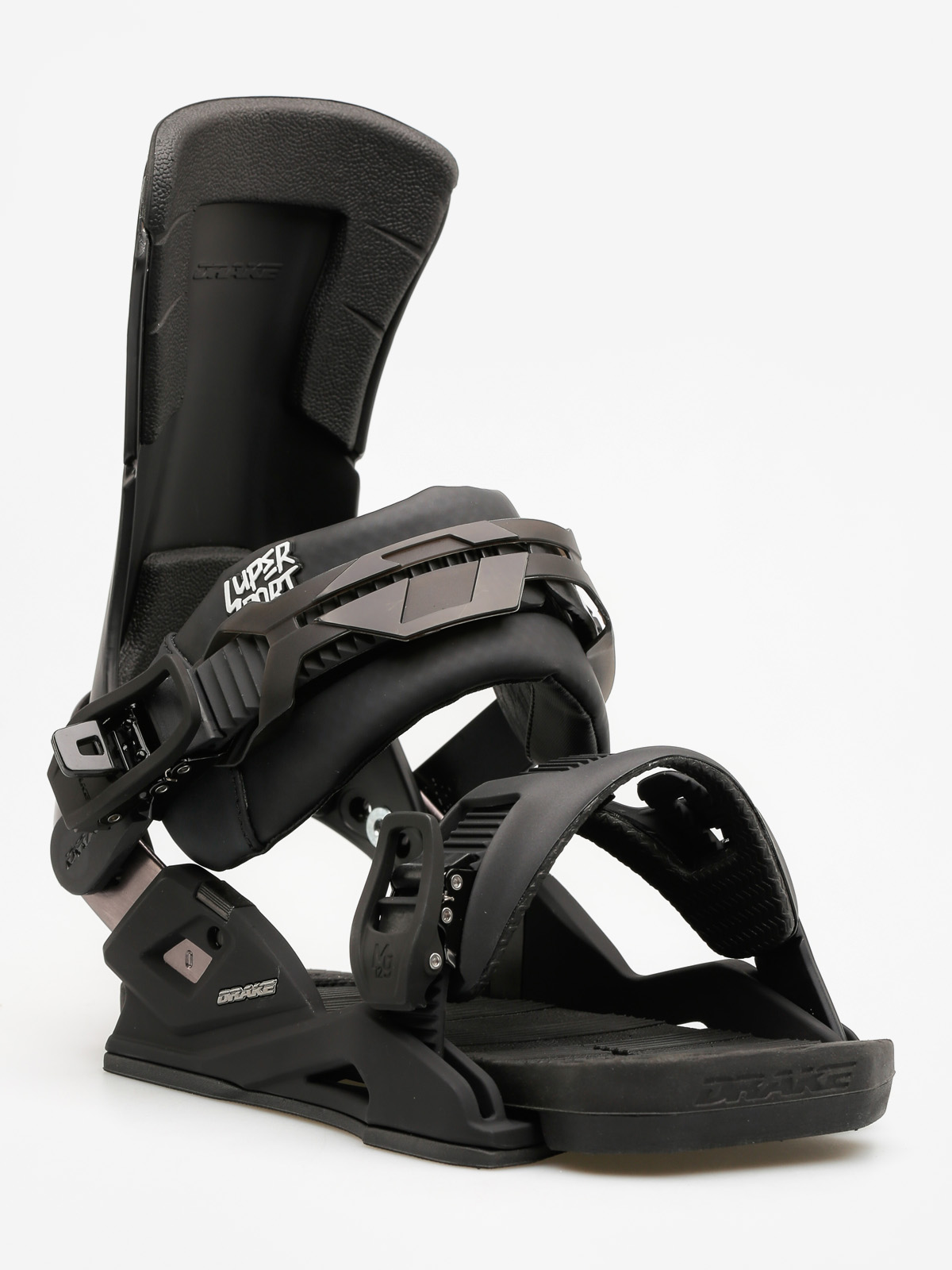 Mens Drake Snowboard bindings Super Sport (black)