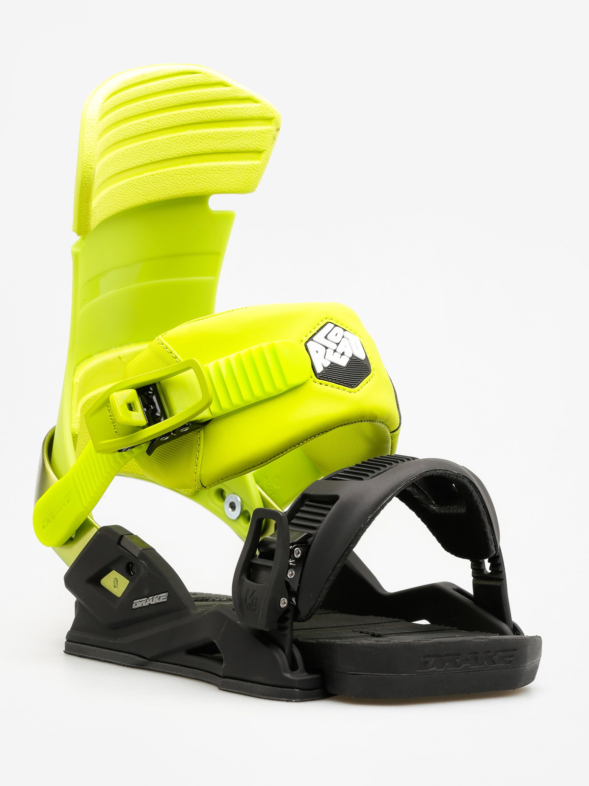 Drake Snowboard bindings Reload - yellow (lime/black)