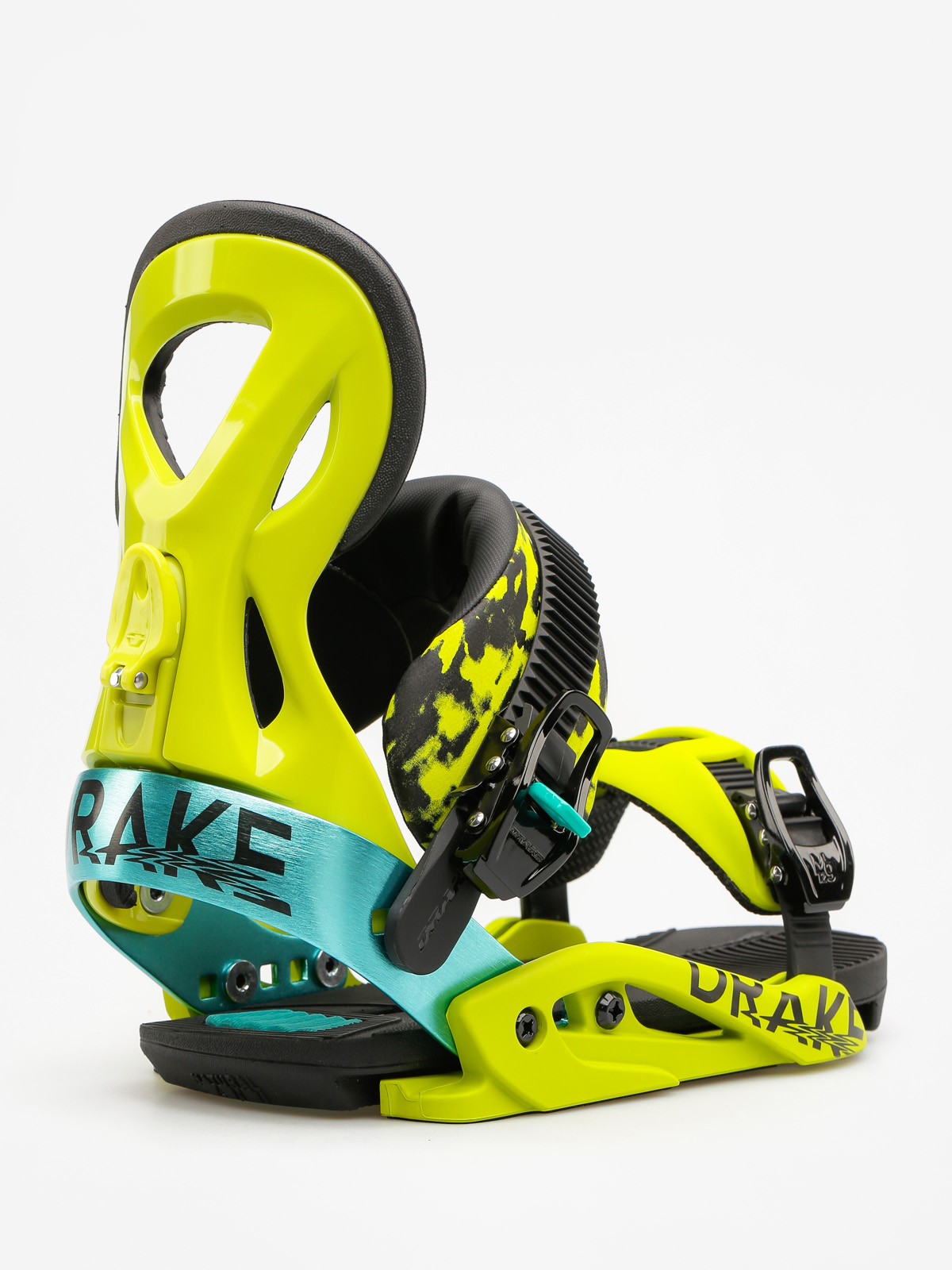 Womens Drake Snowboard bindings Jade (acid yellow)