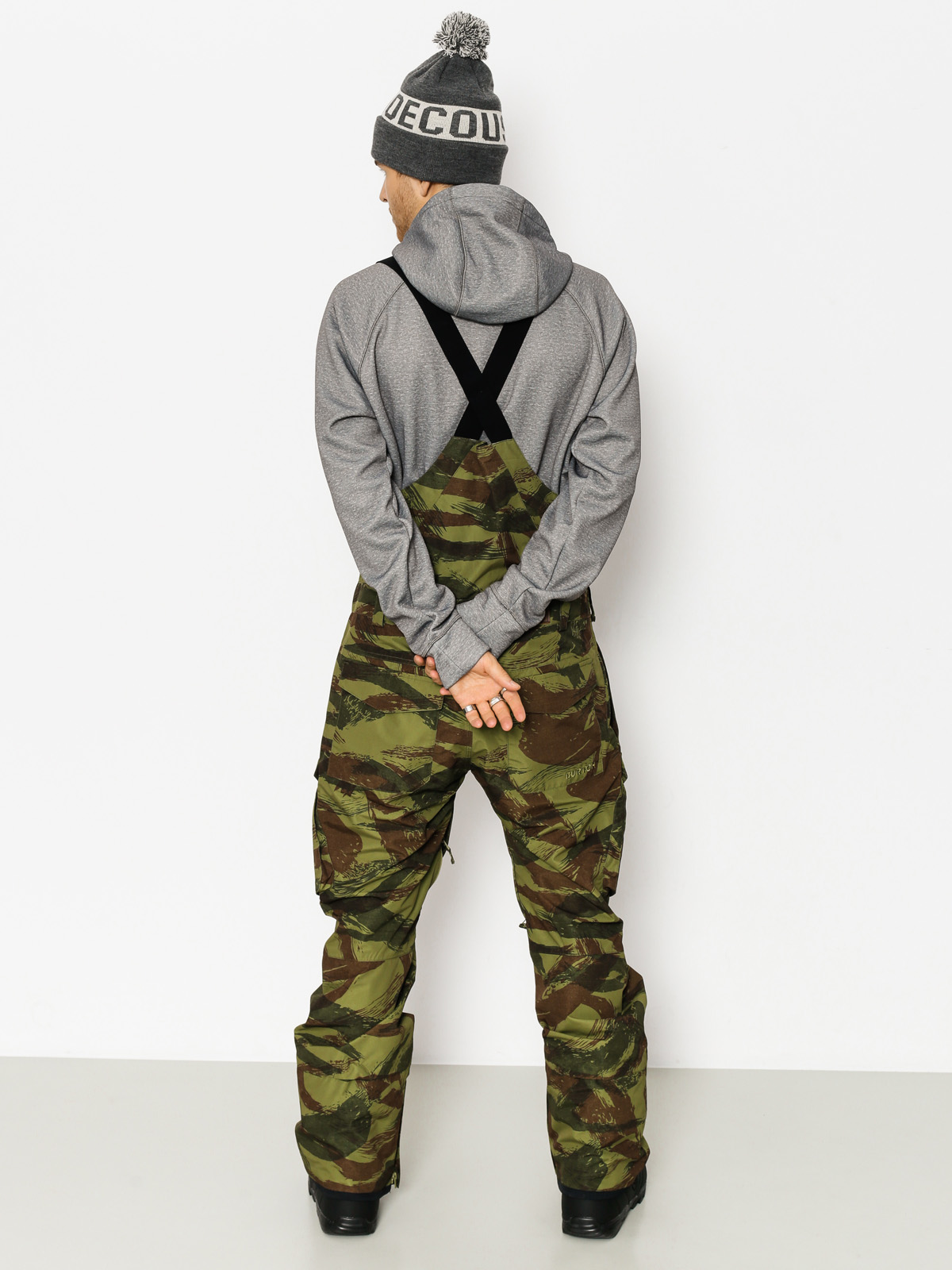 Mens Burton Snowboard pants Reserve Bib (brush camo)