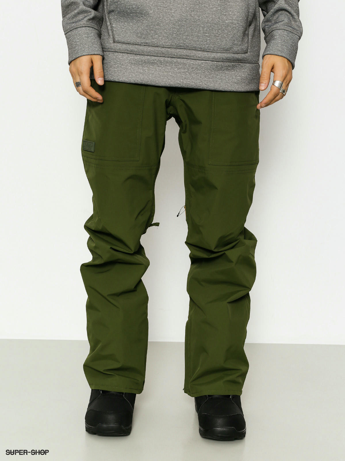 burton green snowboard pants