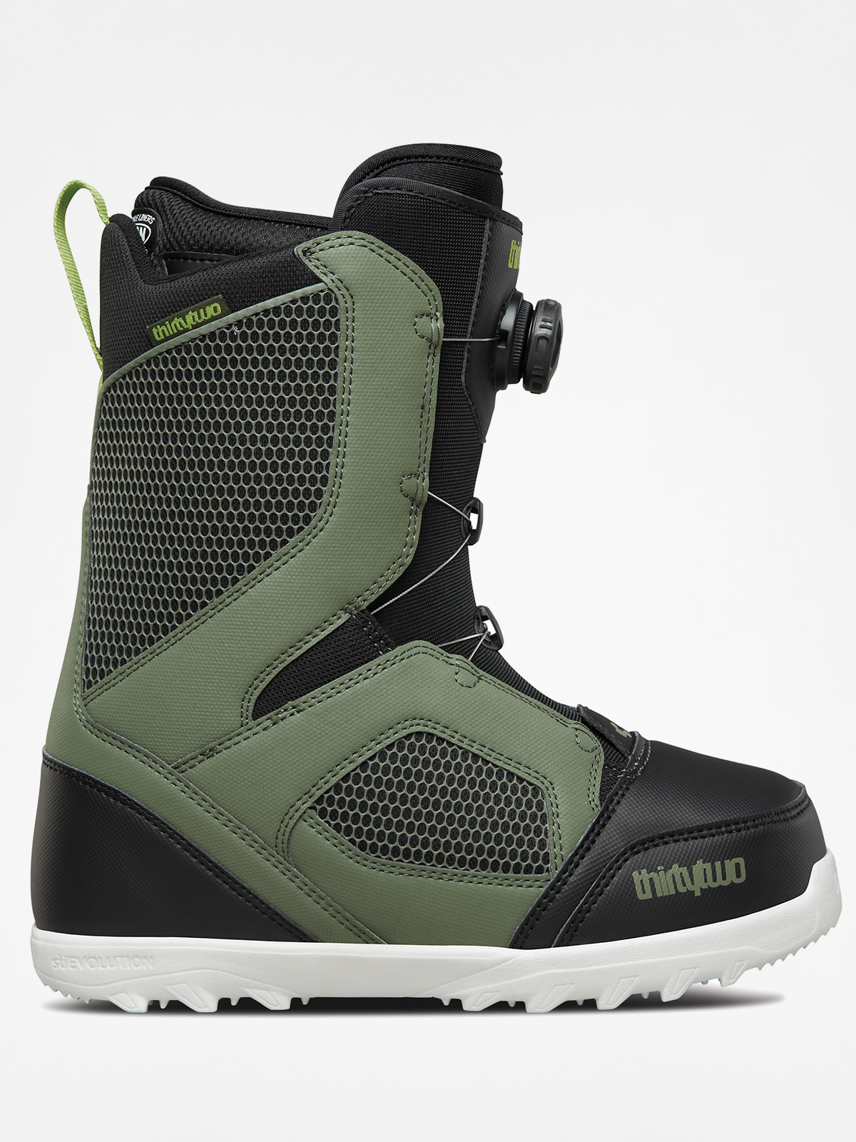 Mens ThirtyTwo Snowboard boots Stw Boa (olive/black)