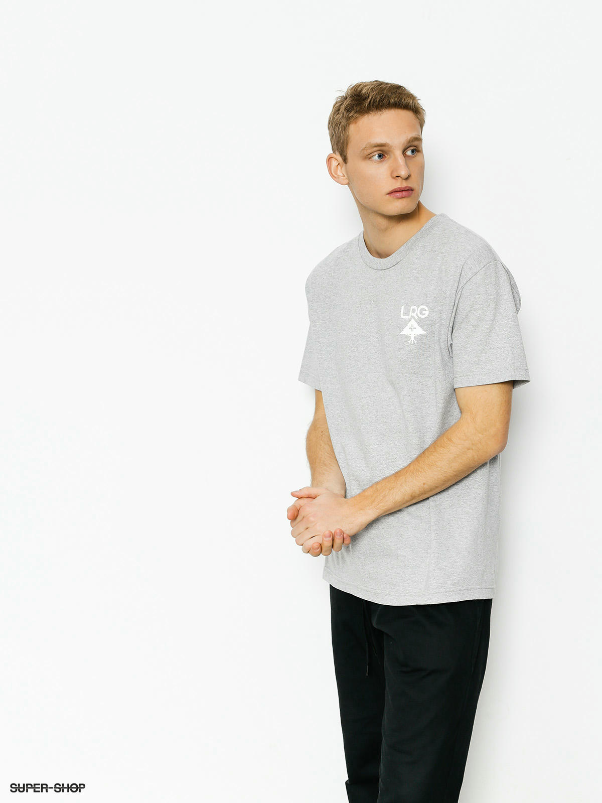 LRG Logo Plus Tee Athletic Heather