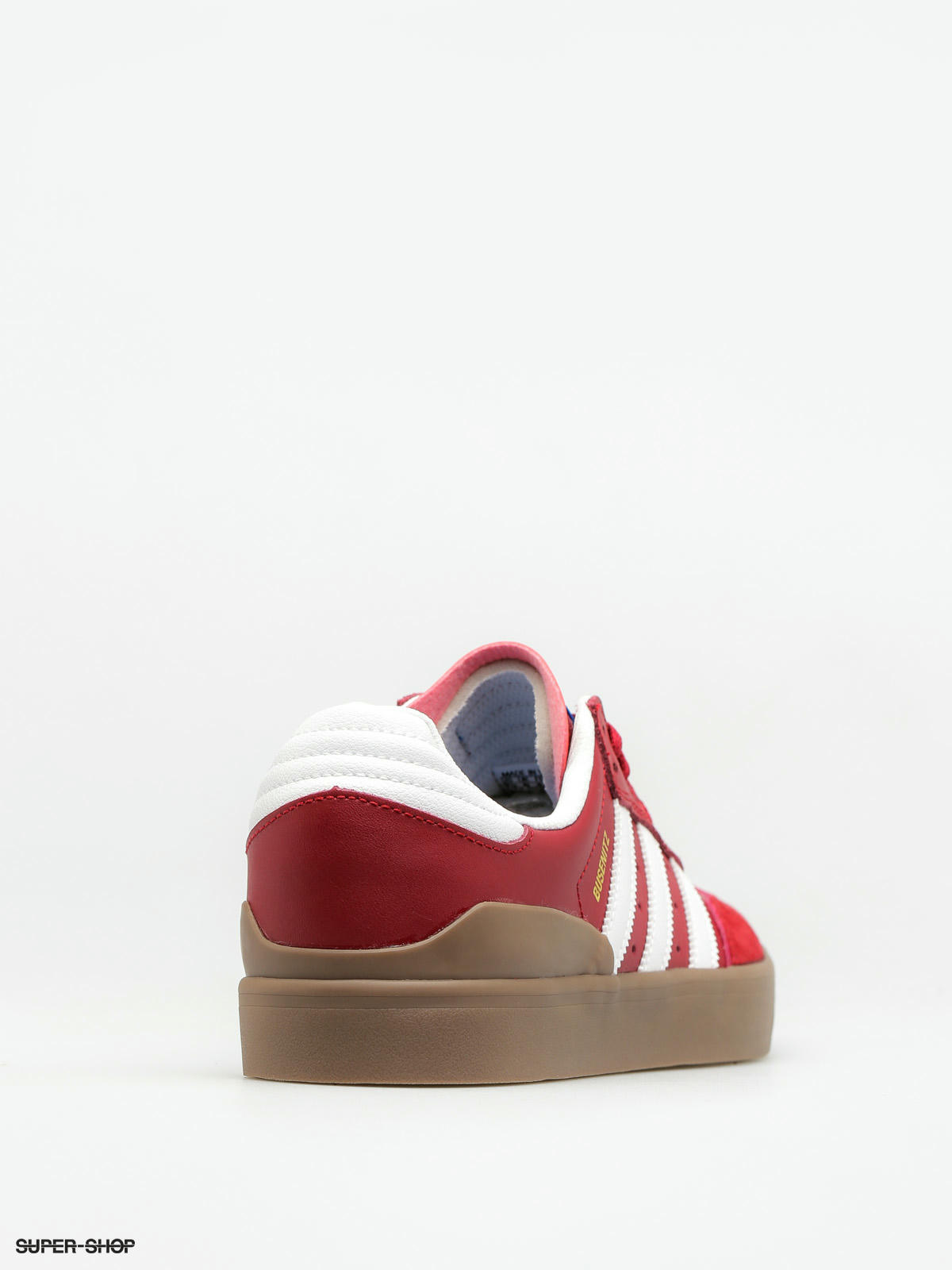 adidas busenitz vulc samba rx white & burgundy shoes