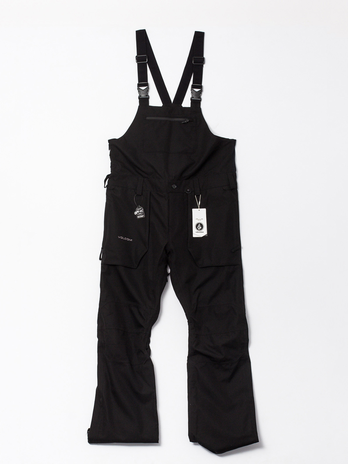 Mens Volcom Snowboard pants Roan Bib Overall (blk)