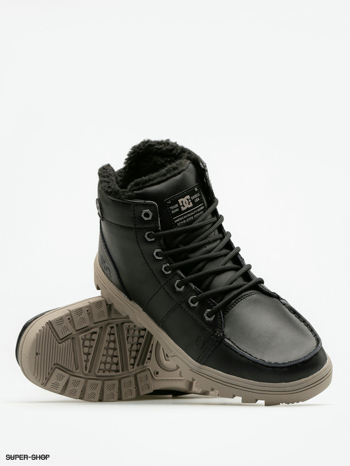 DC Winter shoes Woodland (black/tan)