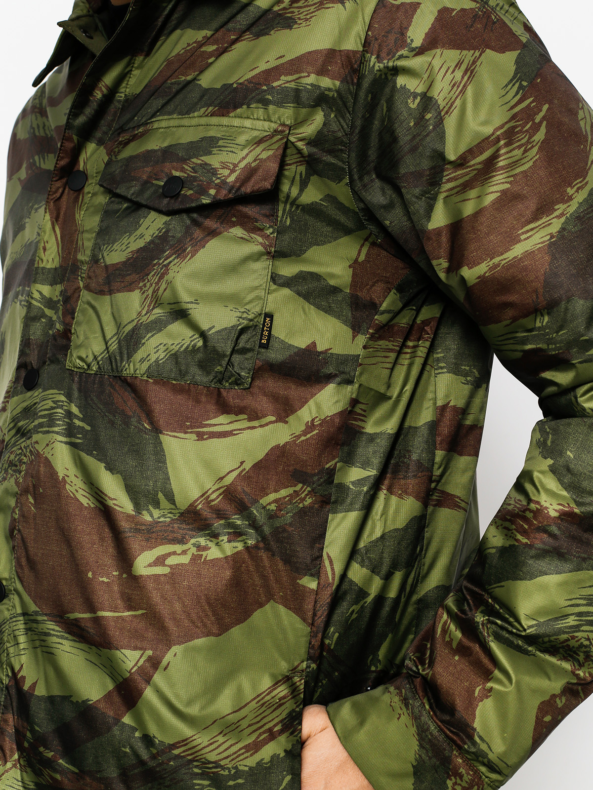 Burton Jacket Wayland Dwn Shirt (brush camo)