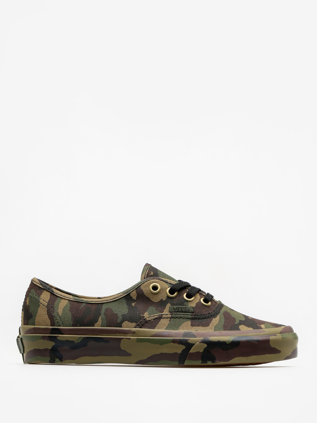 Vans authentic mono snow camo hot sale skate shoes