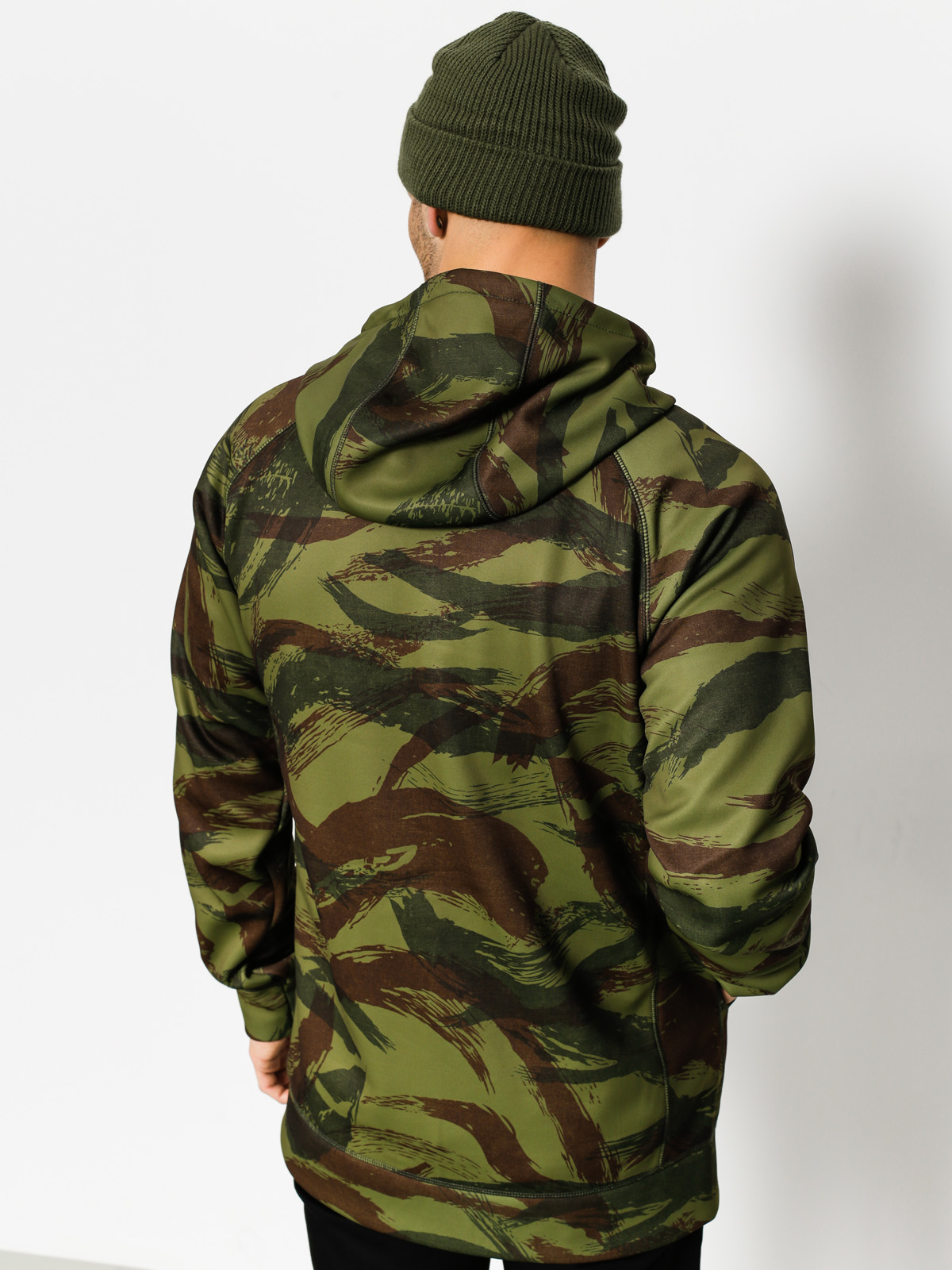 Mens Burton Hoodie Bonded ZHD (brush camo)