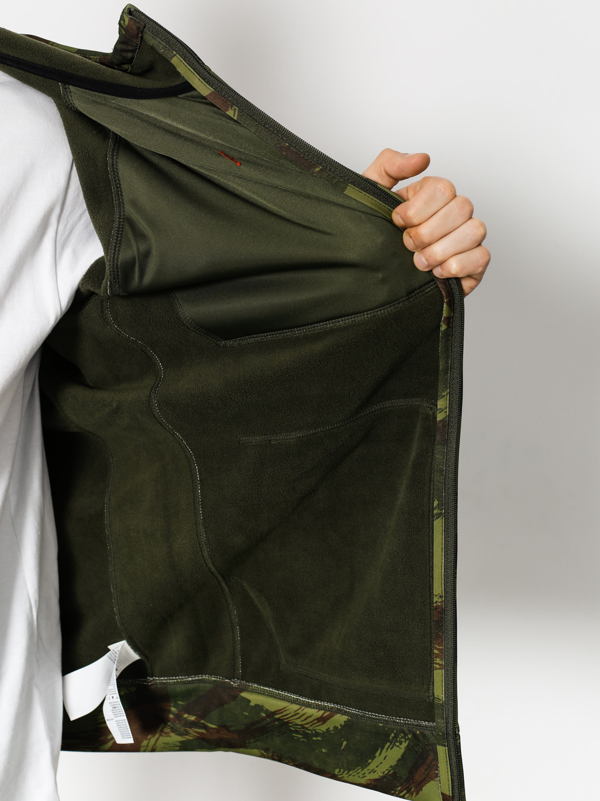 Mens Burton Hoodie Bonded ZHD (brush camo)