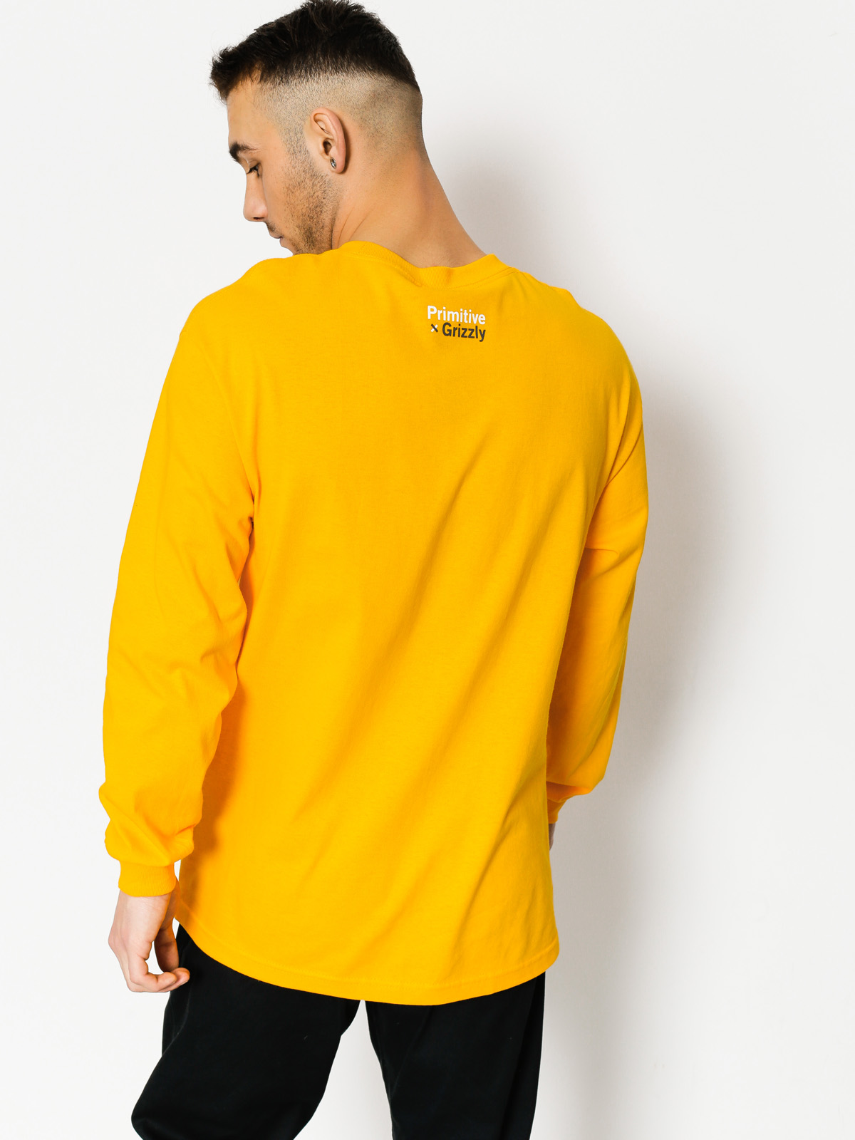 Primitive Longsleeve x Grizzly Griptape Mascot (gold)