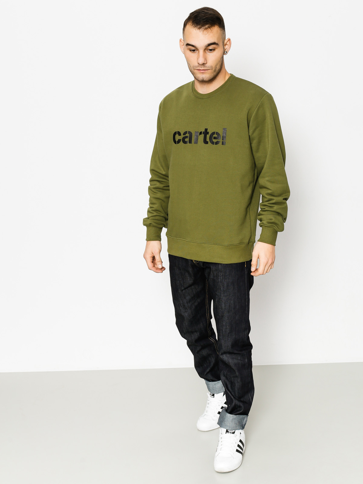 Backyard Cartel Sweatshirt Disaster (khaki)