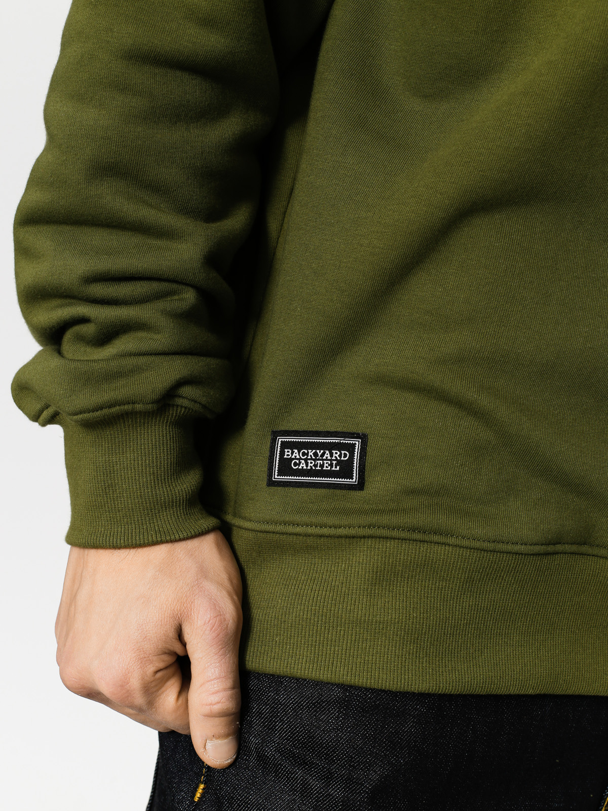 Backyard Cartel Sweatshirt Disaster (khaki)