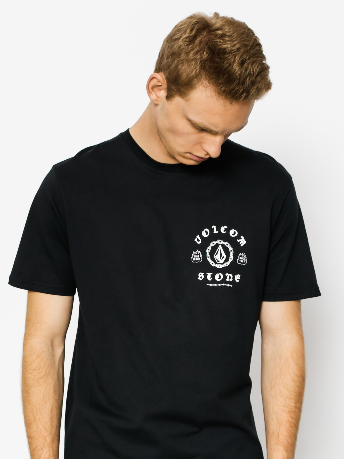 Volcom T-shirt Chain Gang Bsc (blk)