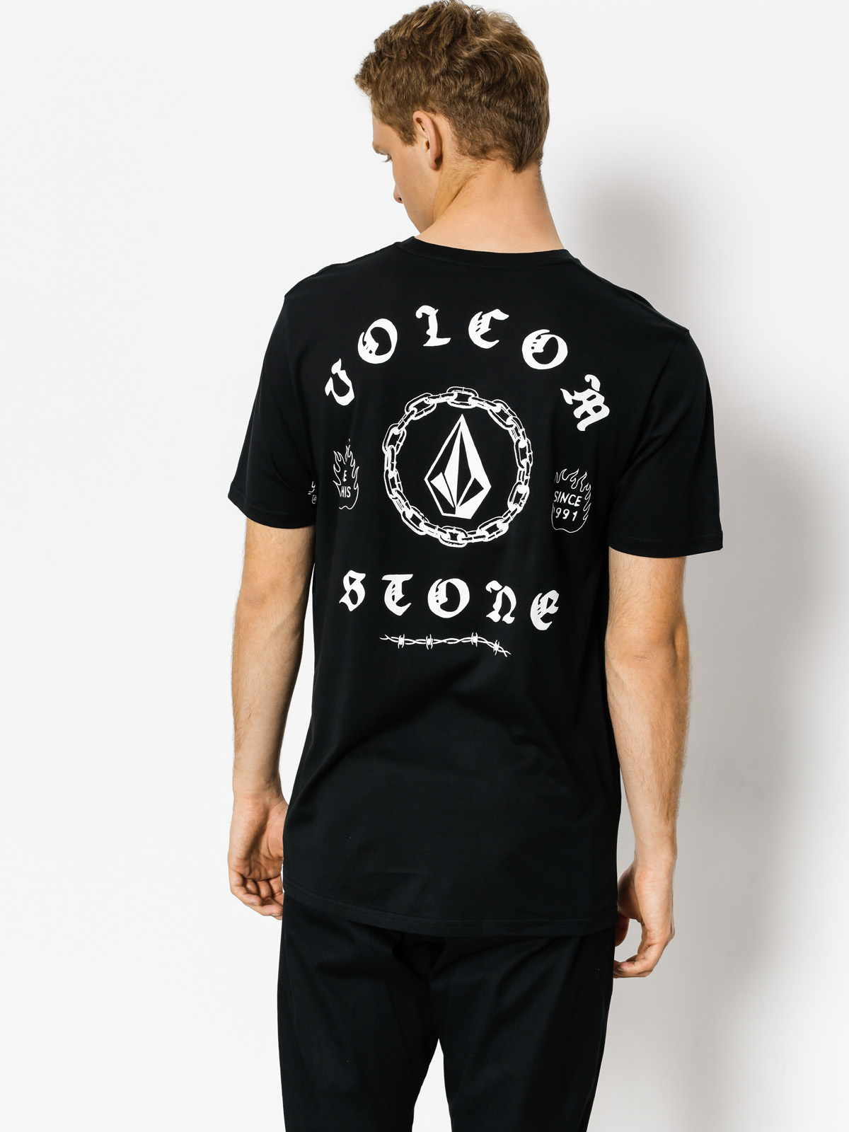 Volcom T-shirt Chain Gang Bsc (blk)