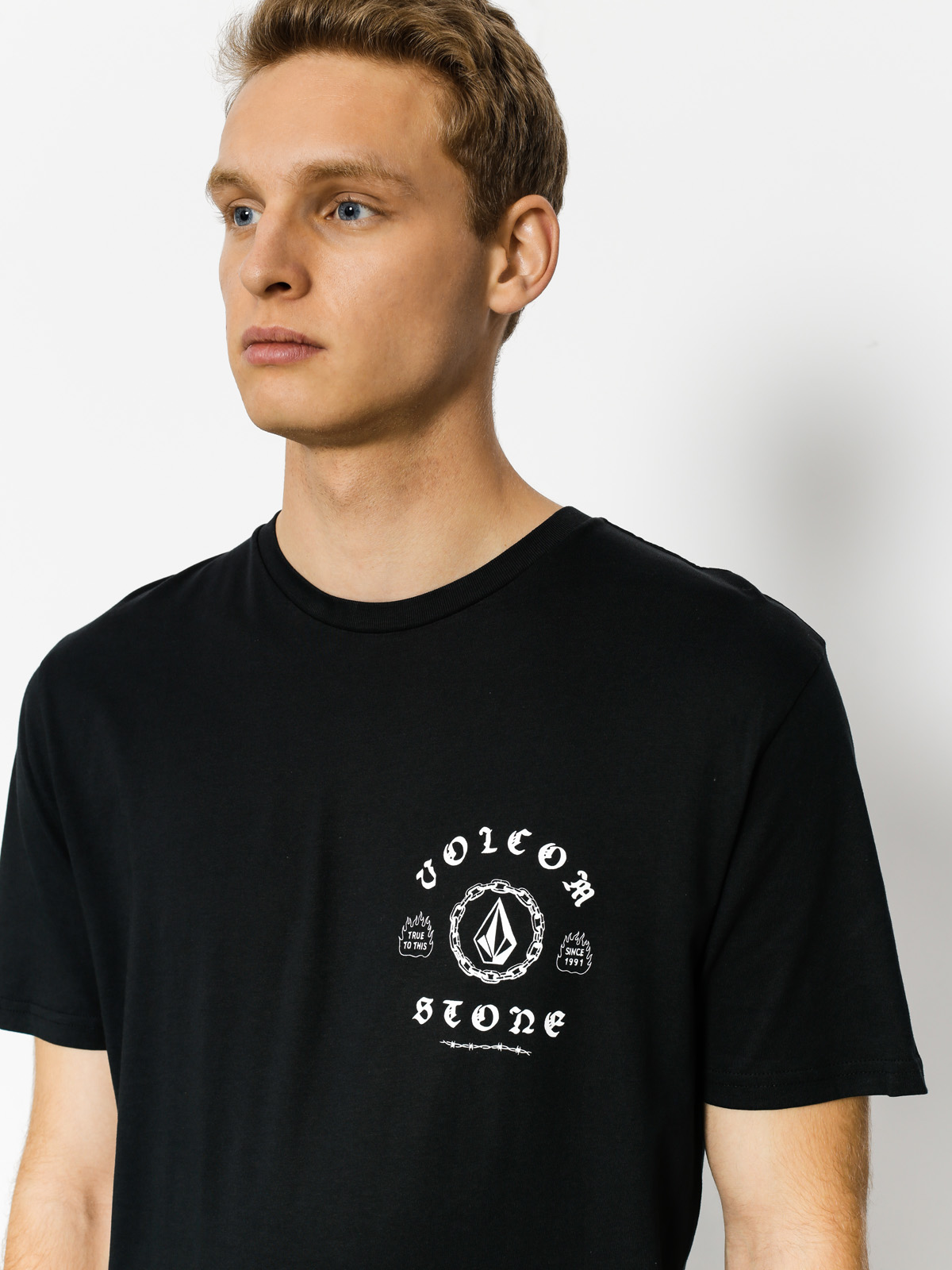 Volcom T-shirt Chain Gang Bsc (blk)