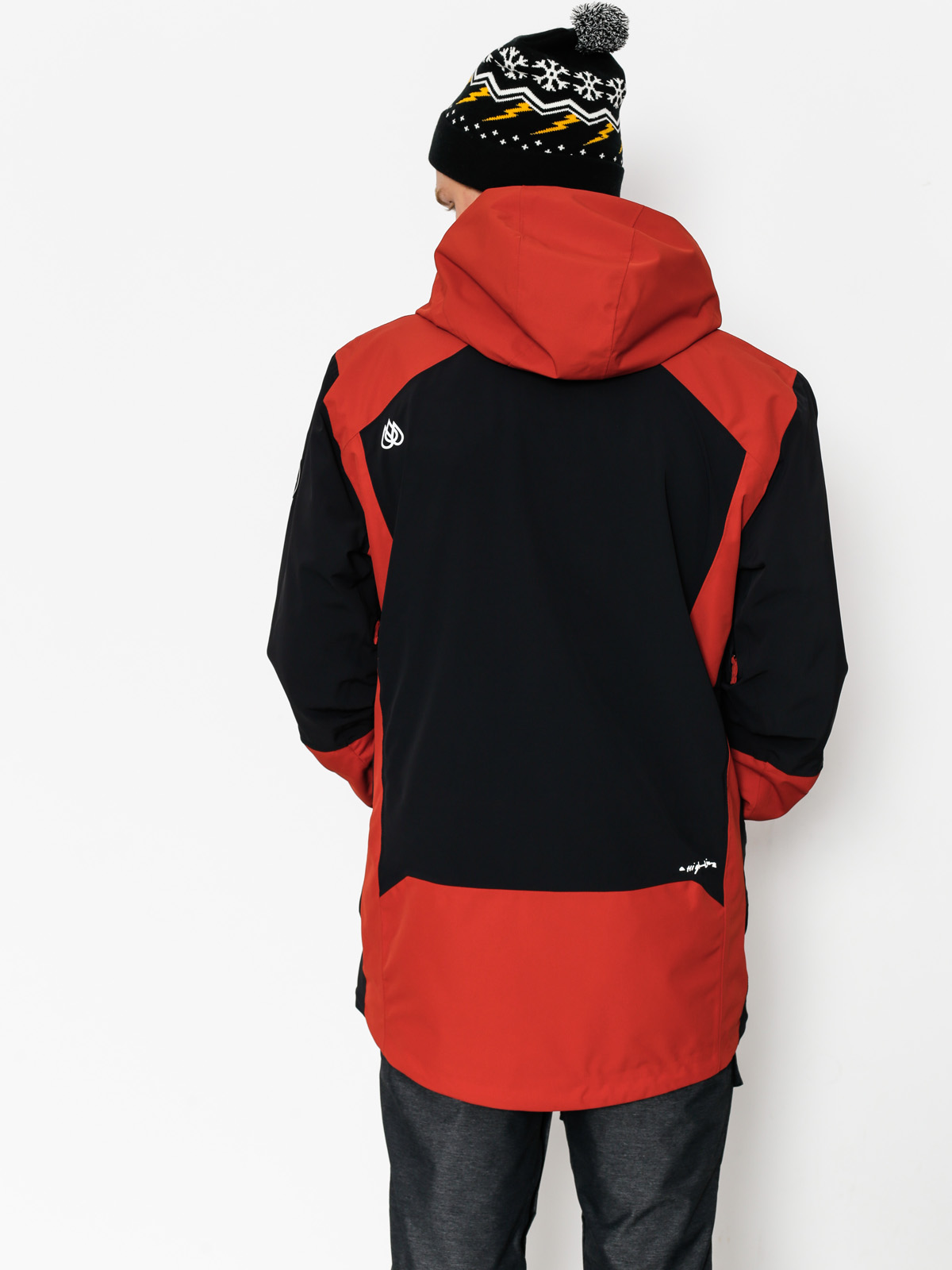 Herren Quiksilver Snowboardjacke Travis Rice Stretch (ketchup red)