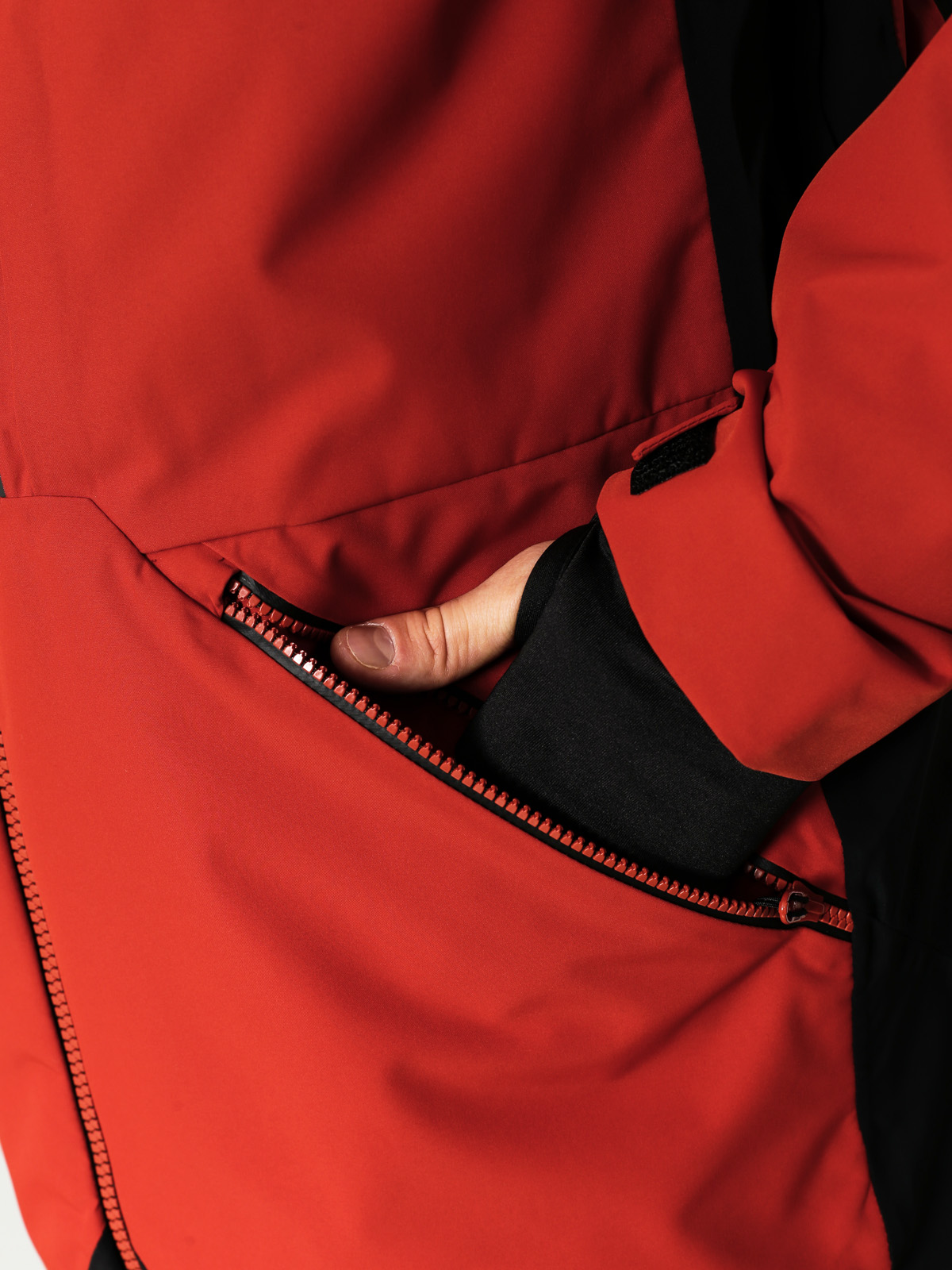 Herren Quiksilver Snowboardjacke Travis Rice Stretch (ketchup red)