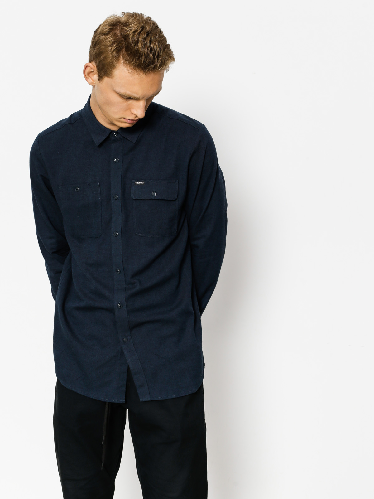 Volcom Shirt Hickson LS (nvy)