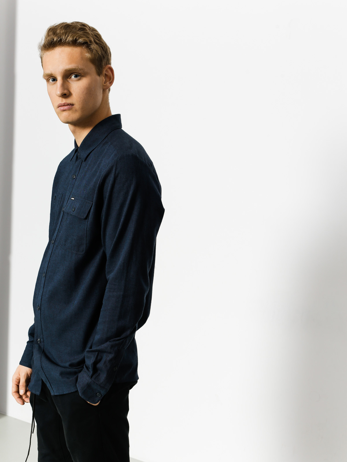 Volcom Shirt Hickson LS (nvy)