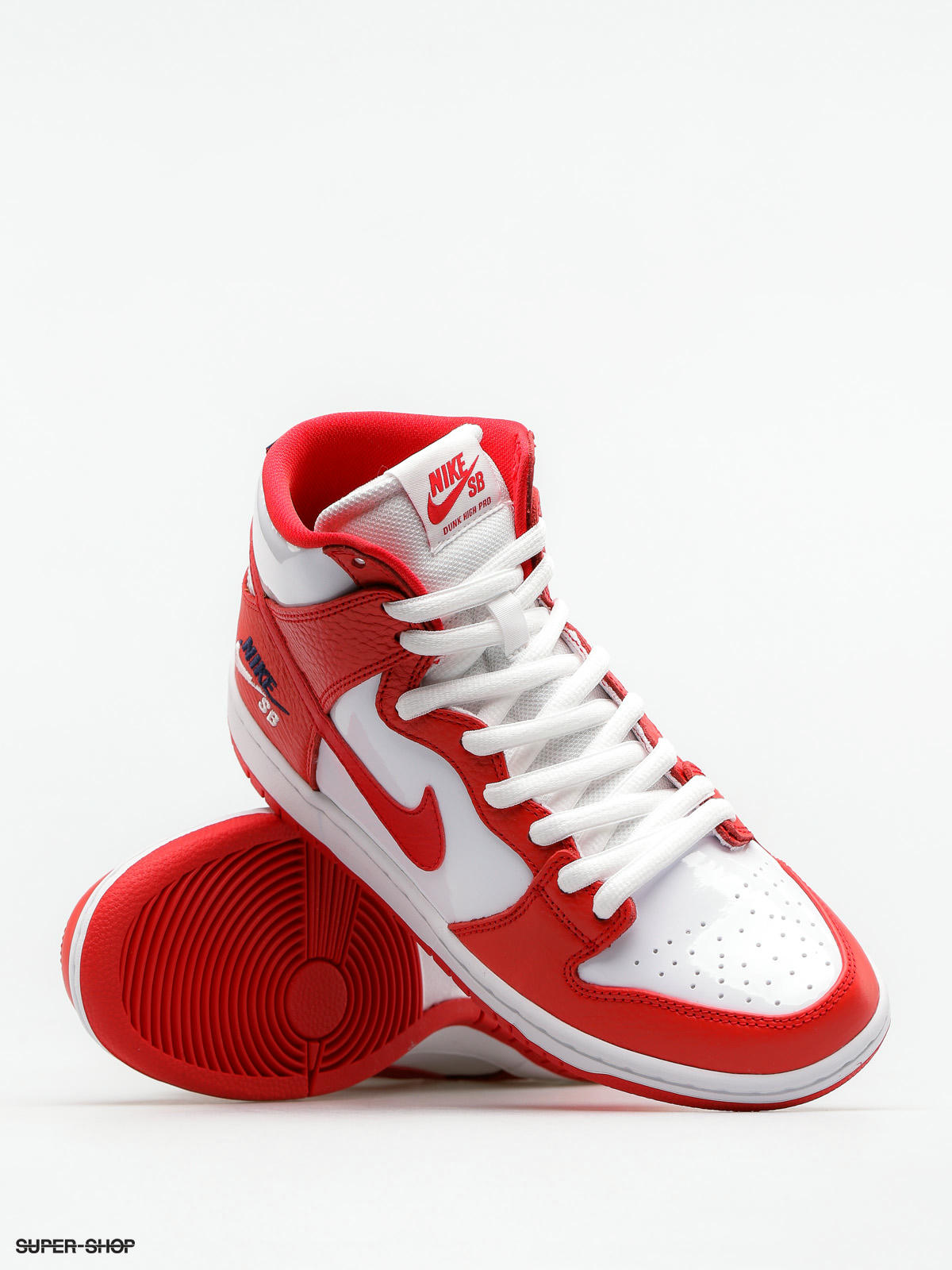 Nike sb zoom dunk cheap high pro university red