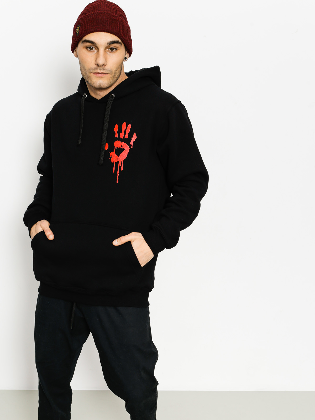 Diamante Wear Hoodie I See Dead Haters HD (black)