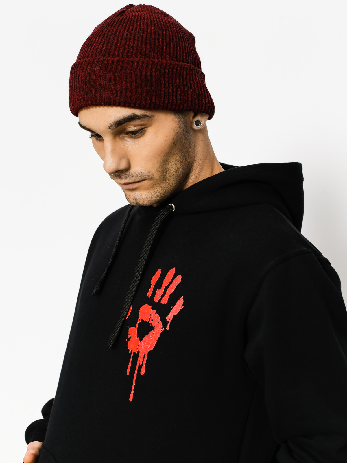 Diamante Wear Hoodie I See Dead Haters HD (black)