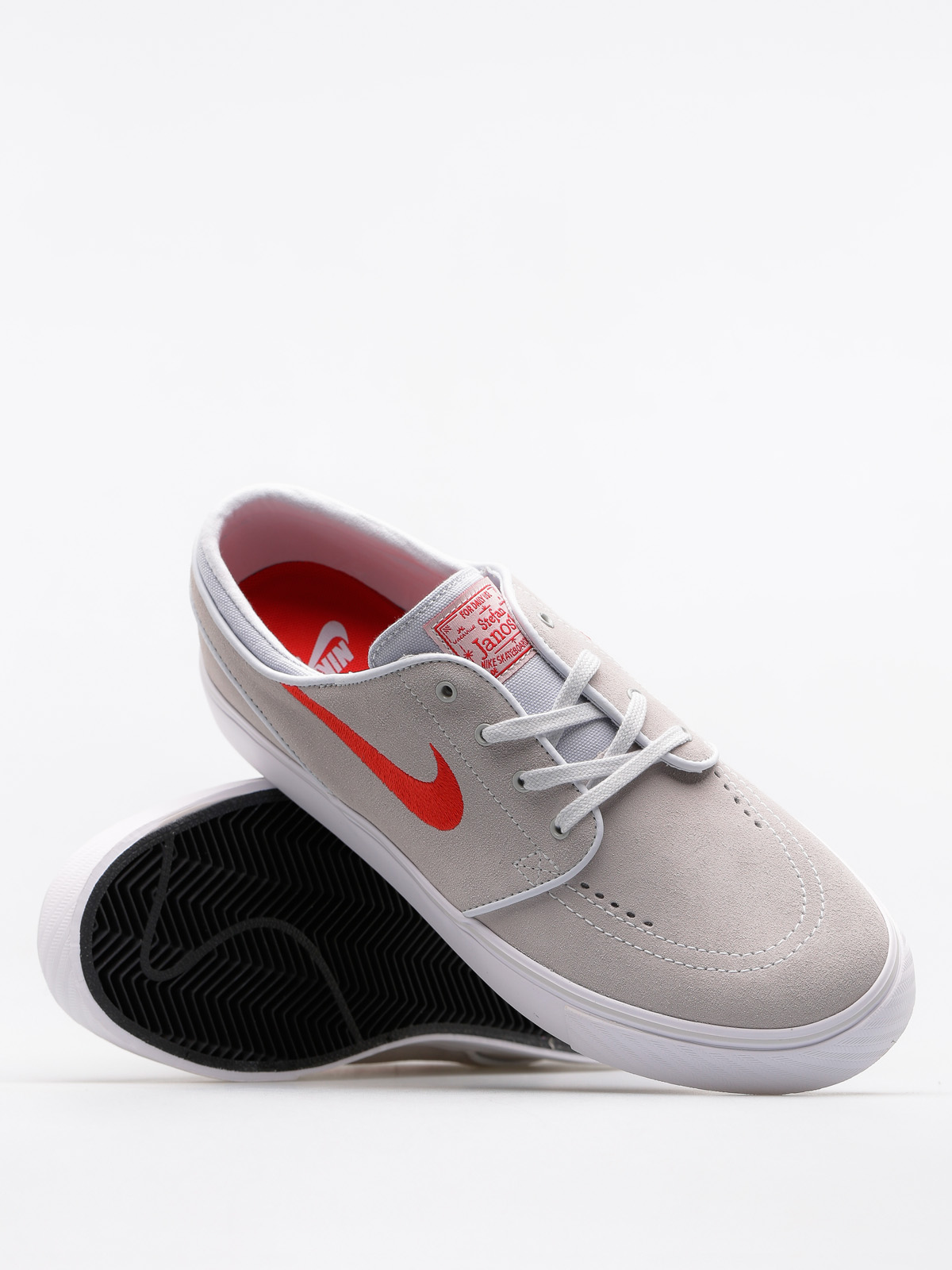 janoski platinum red