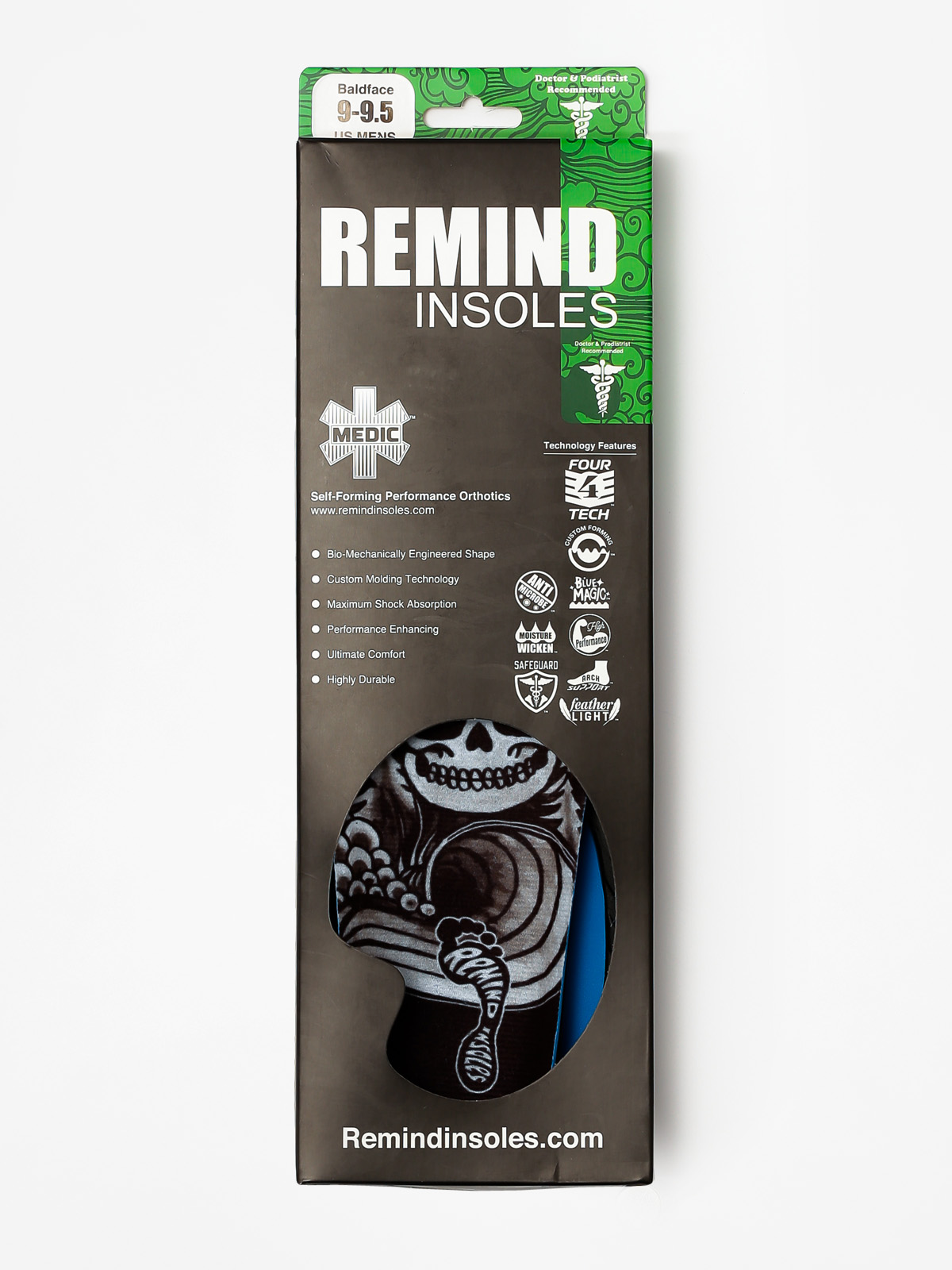Remind Insoles Medic (baldface)