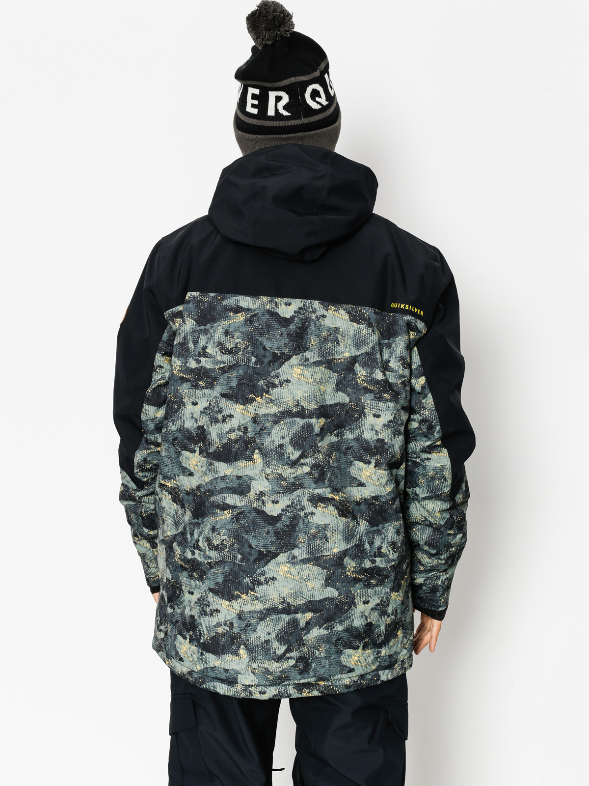 Herren Quiksilver Snowboardjacke Mission Block (anicamo)