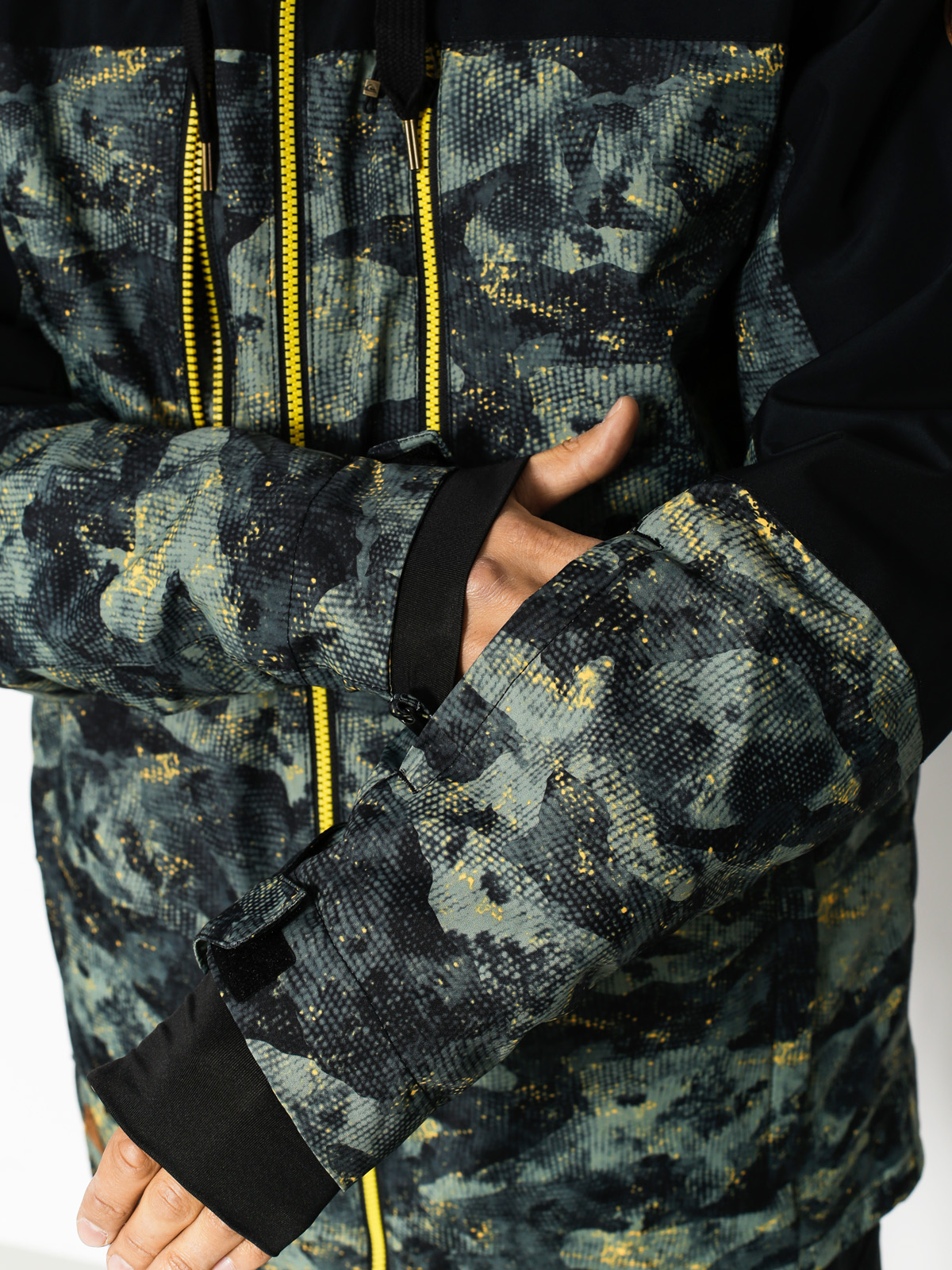 Herren Quiksilver Snowboardjacke Mission Block (anicamo)