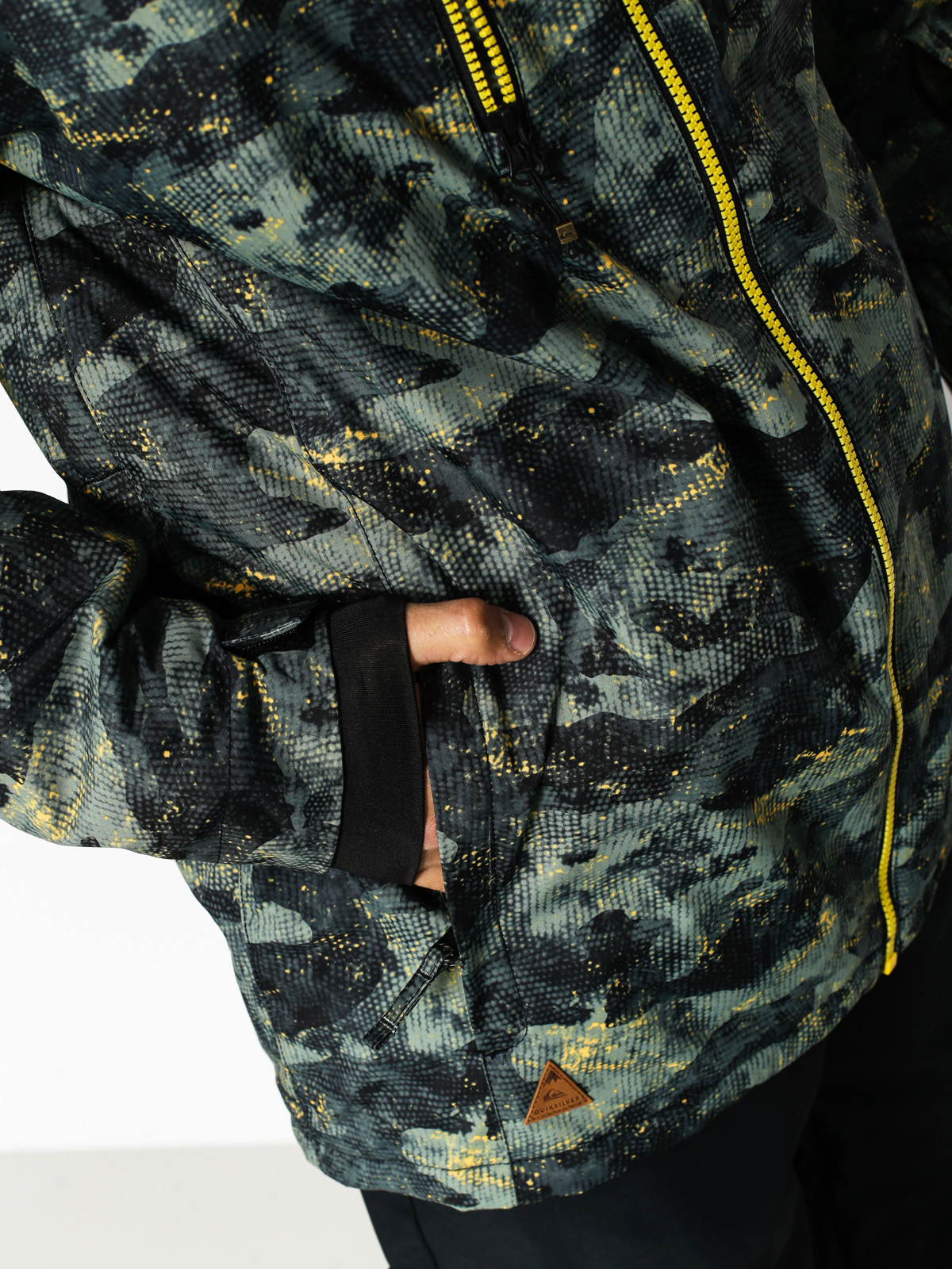 Herren Quiksilver Snowboardjacke Mission Block (anicamo)