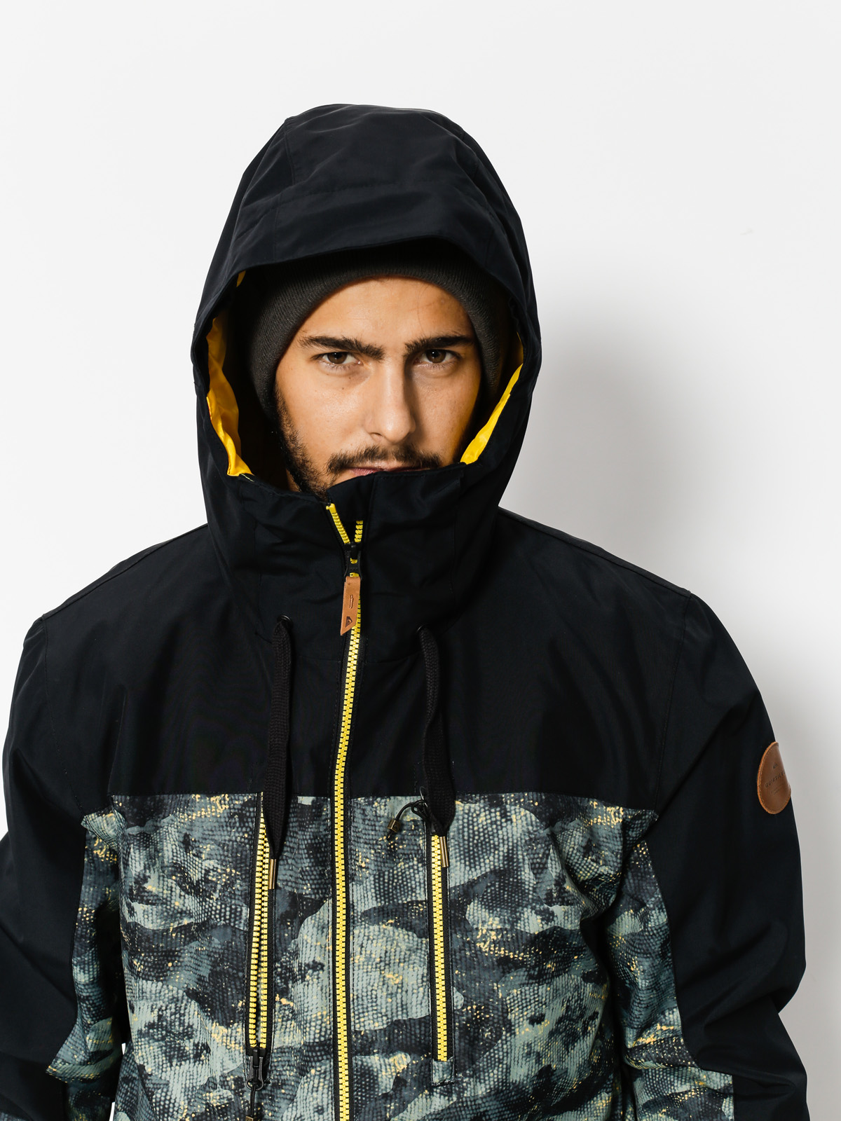 Herren Quiksilver Snowboardjacke Mission Block (anicamo)