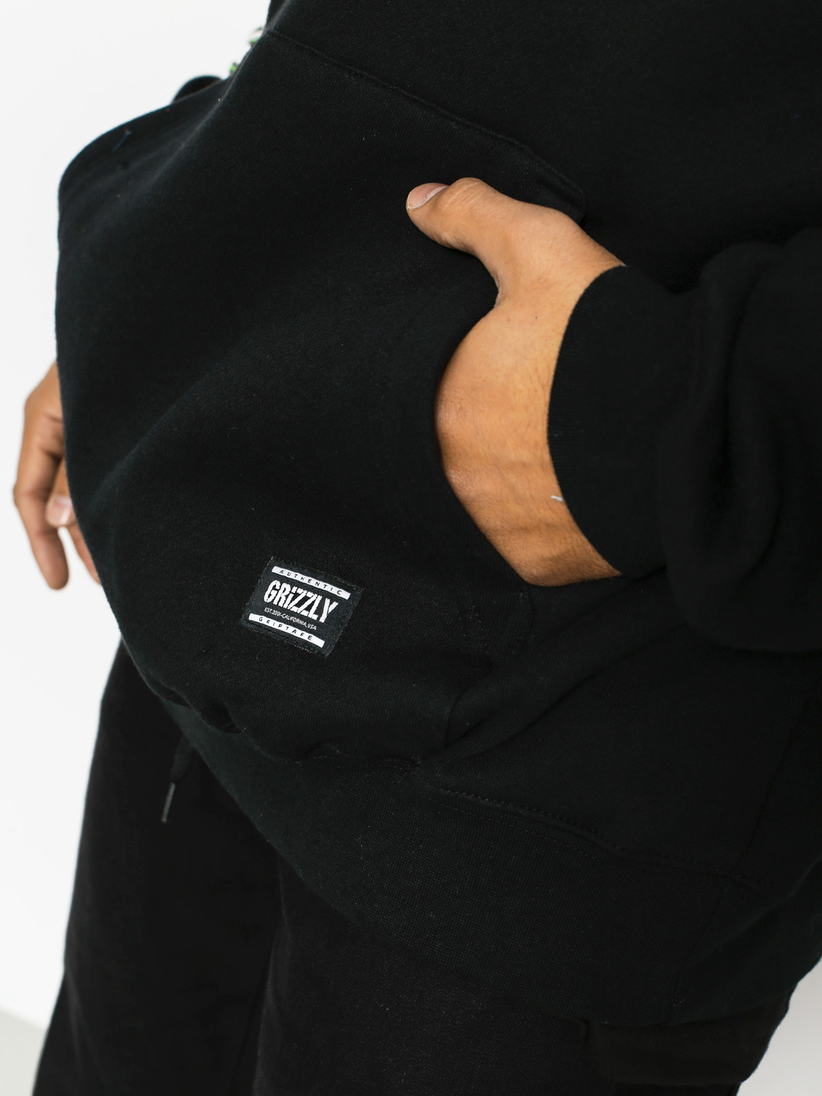 Grizzly Griptape Hoodie Grizzly X Venom HD (black)