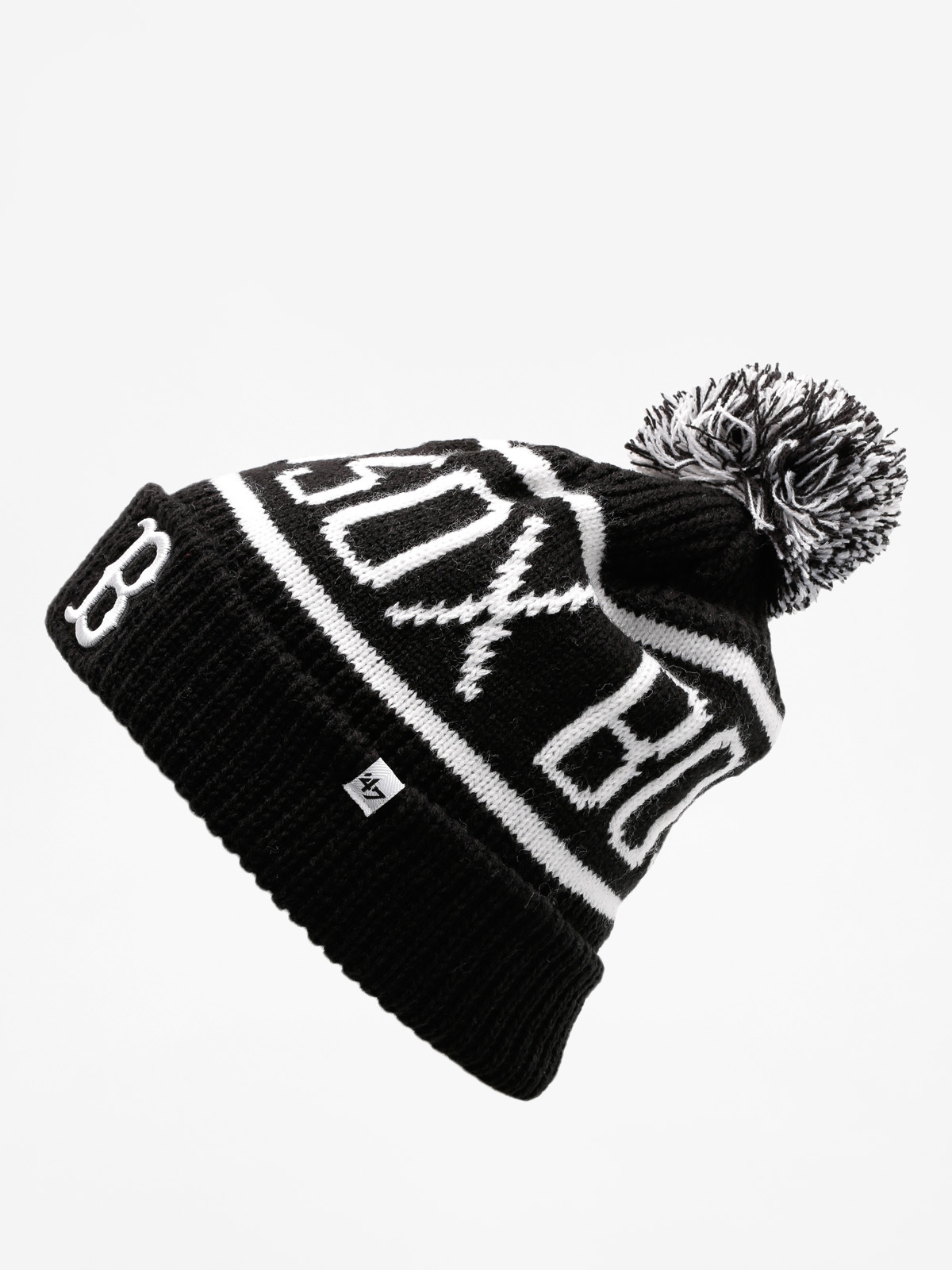 47 Brand Beanie Boston Red Sox Pom (black)