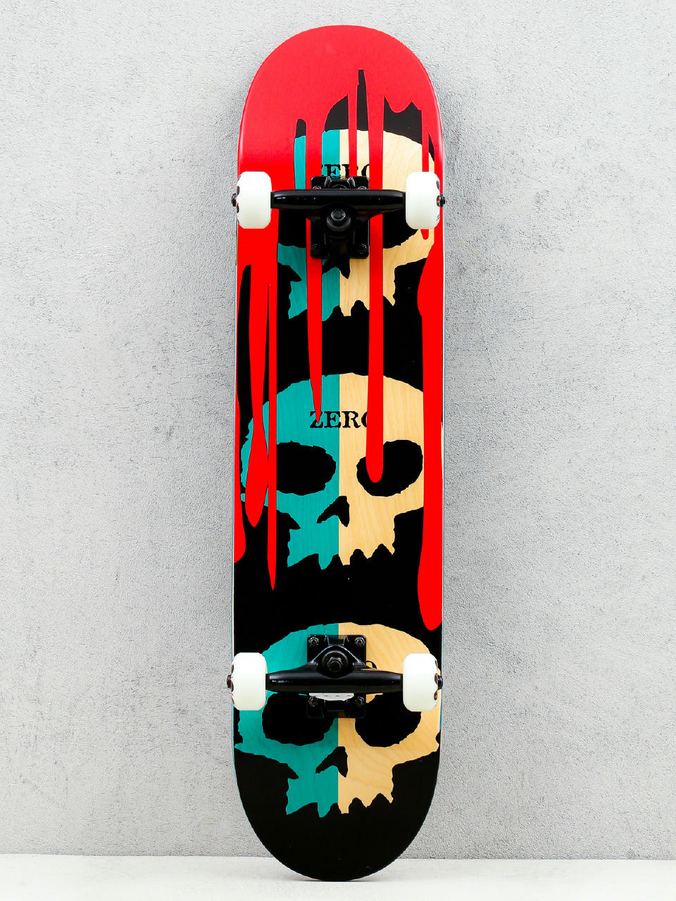 Zero Skateboard 3 Skull Blood (red/black/green)