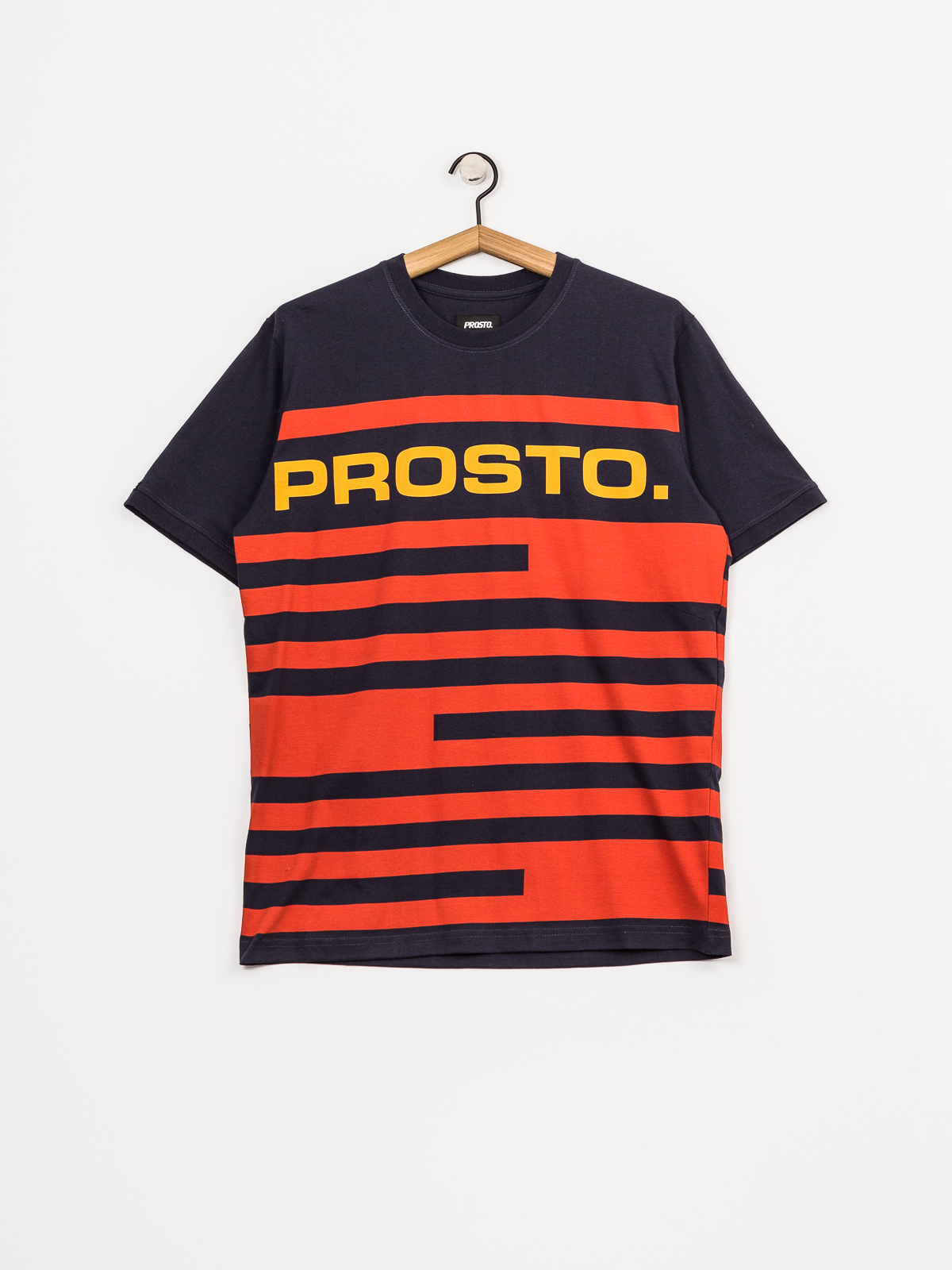 Prosto T-shirt Dark Stripes (navy)