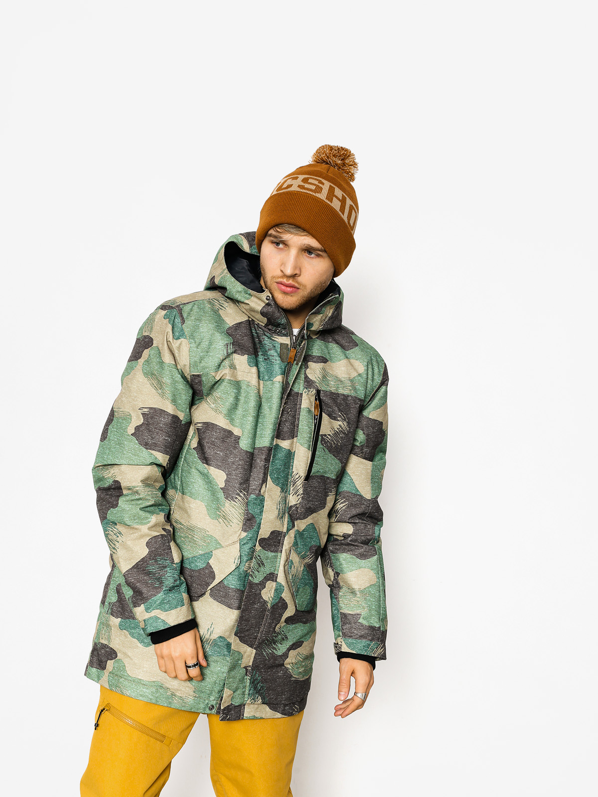 Quiksilver Jacket Apollo camo (grape leaf scratch) - Main Image