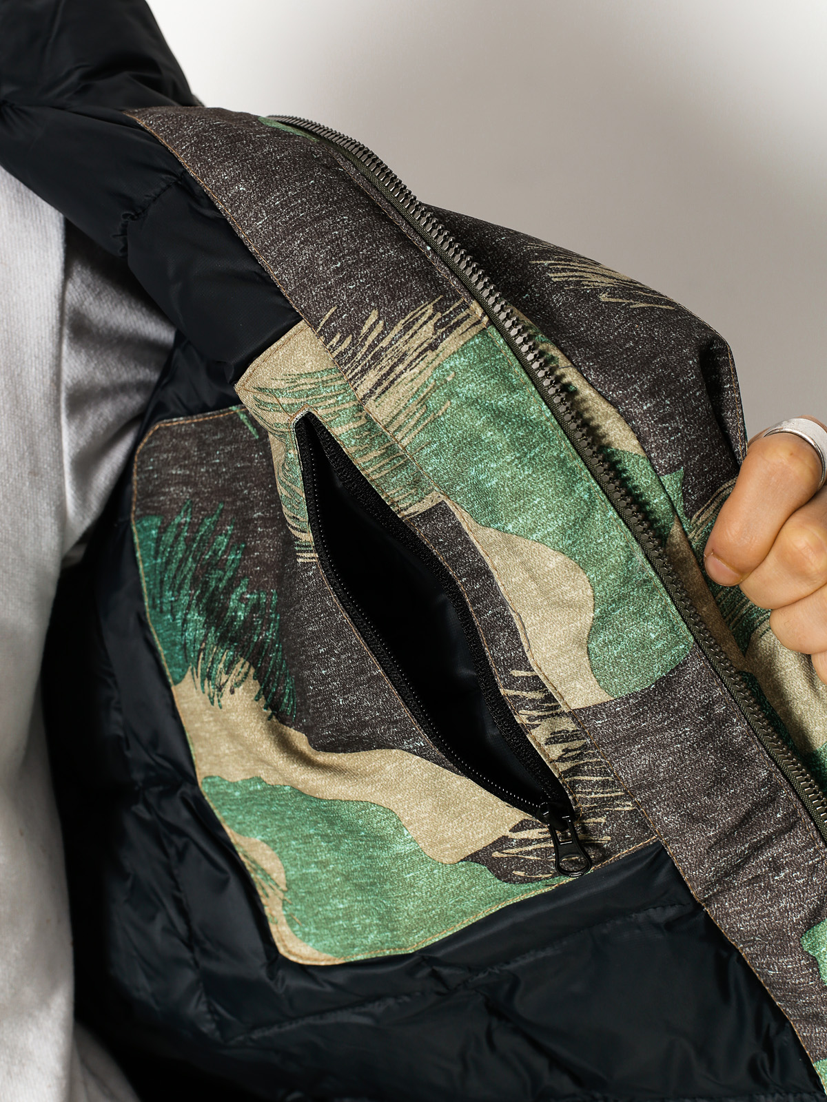 Quiksilver Jacket Apollo (grape leaf scratch)