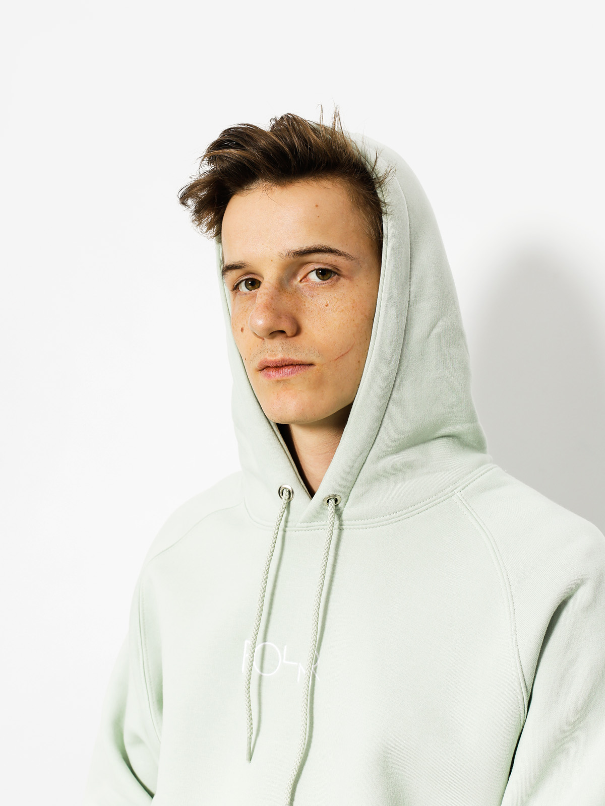 seafoam green champion hoodie