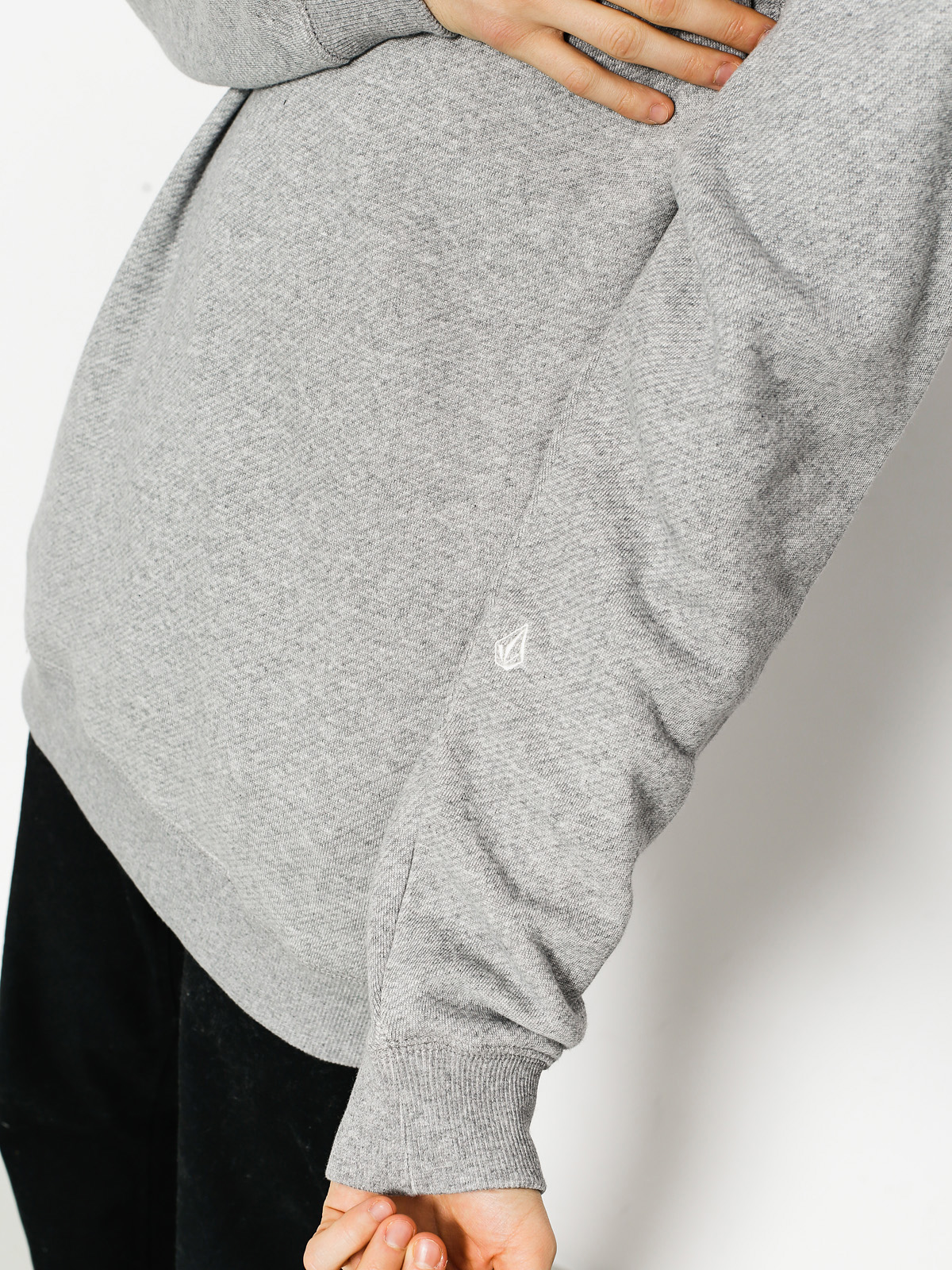 Volcom Sweatshirt Static Stone Crew (gry)