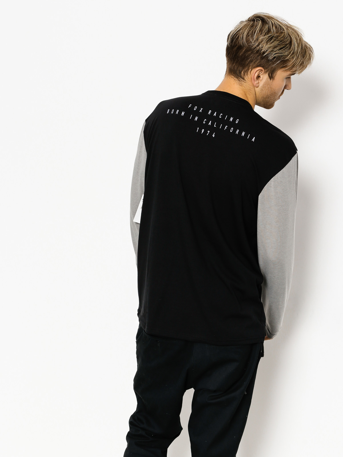 Mens Fox Active longsleeve Contended Ls Tech (blk)