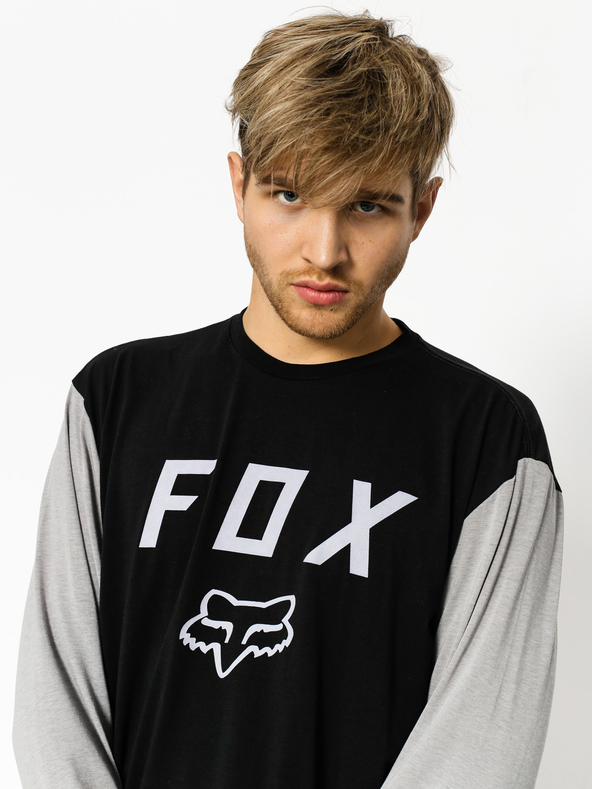 Mens Fox Active longsleeve Contended Ls Tech (blk)