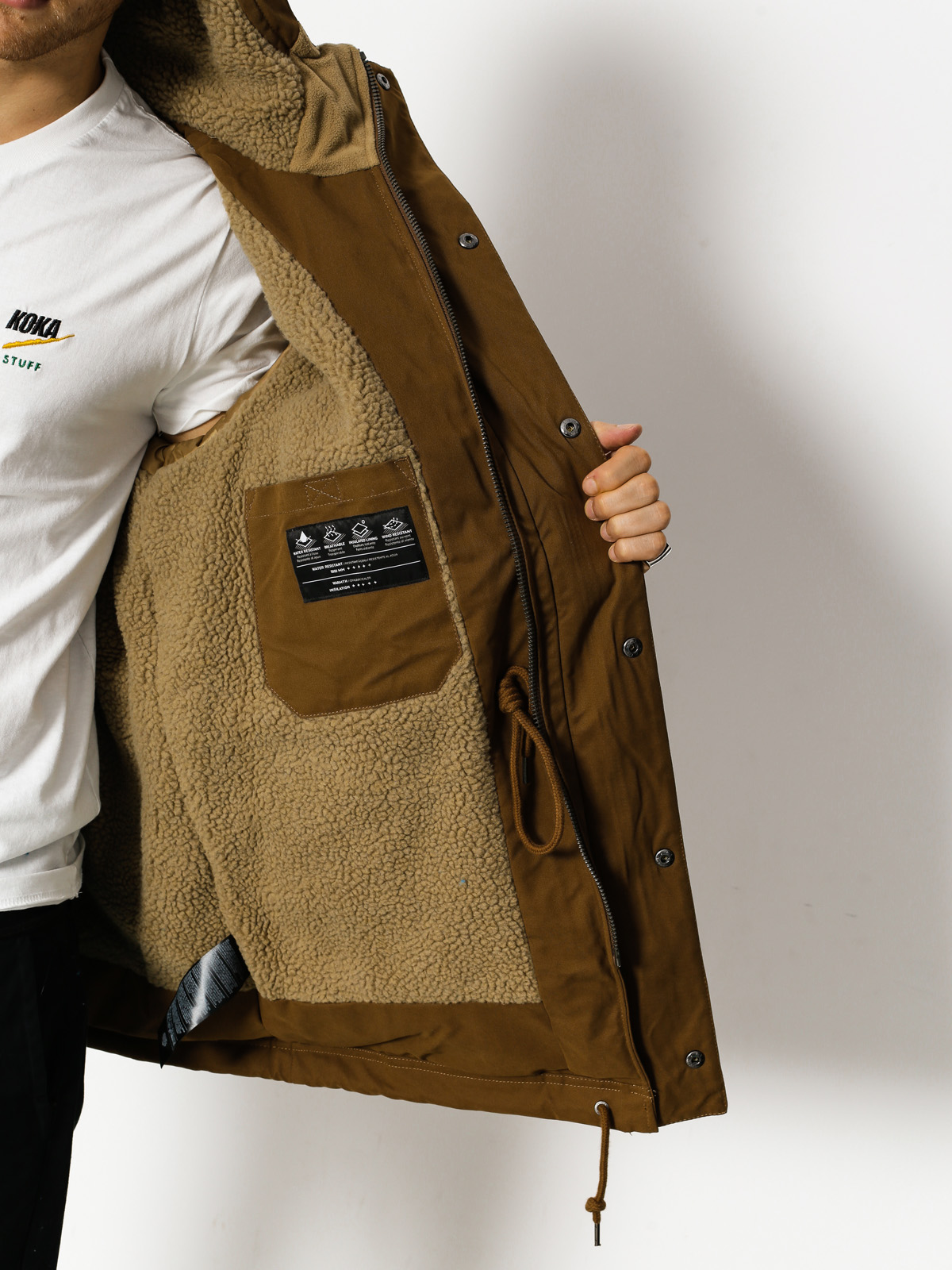 Volcom Jacket Starget Parka (mud)